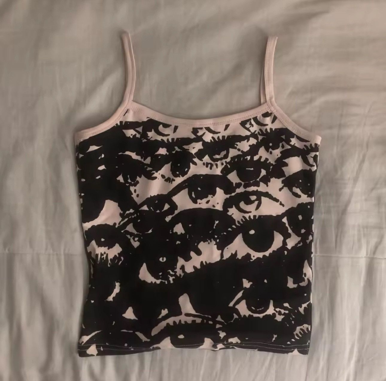 Other All-Over Eye Print Cami Top Size M / US 6-8 / IT 42-44 - 2 Thumbnail