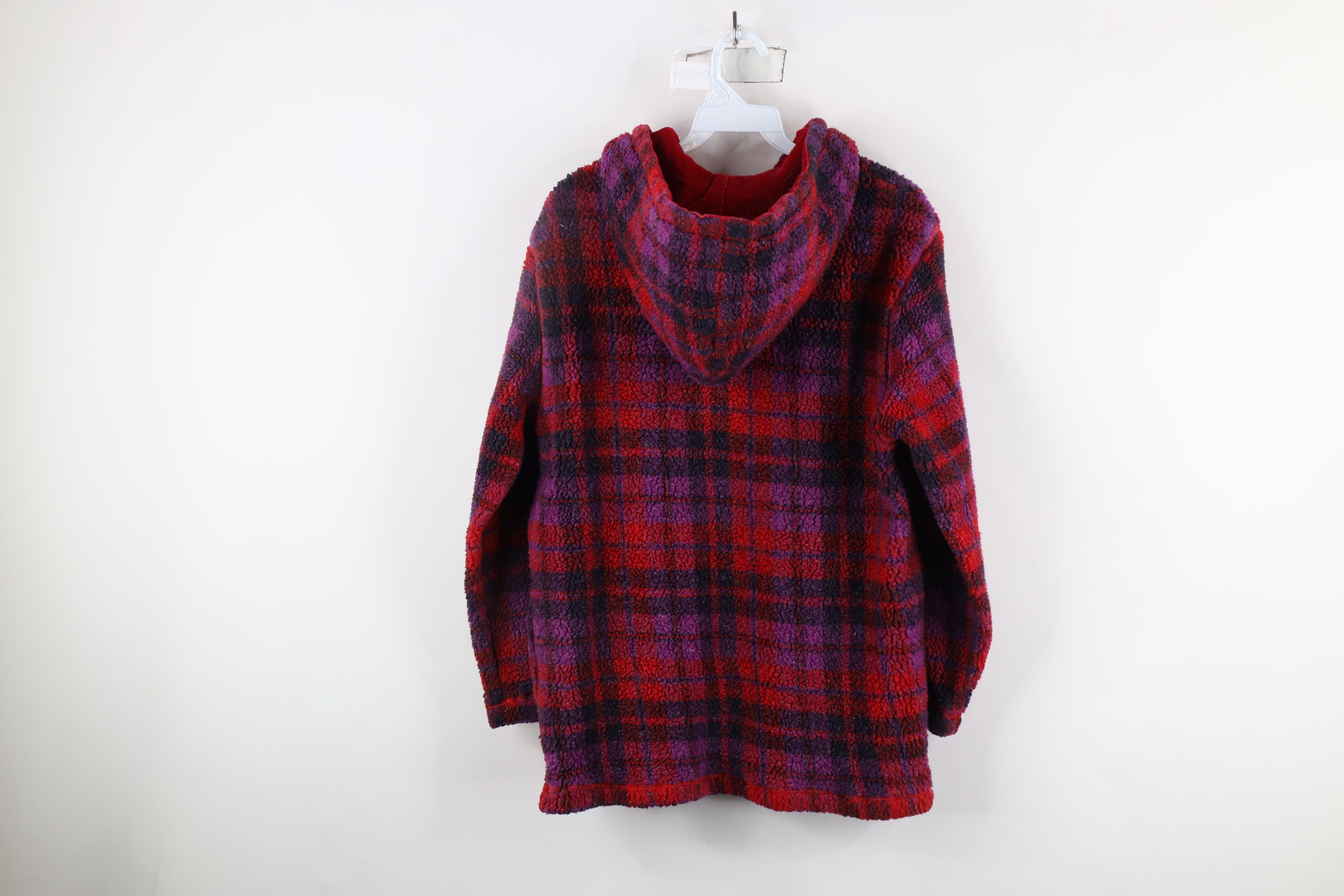 Vintage Vintage 90s Streetwear Fleece Half Zip Hoodie Sweatshirt Size S / US 4 / IT 40 - 9 Thumbnail