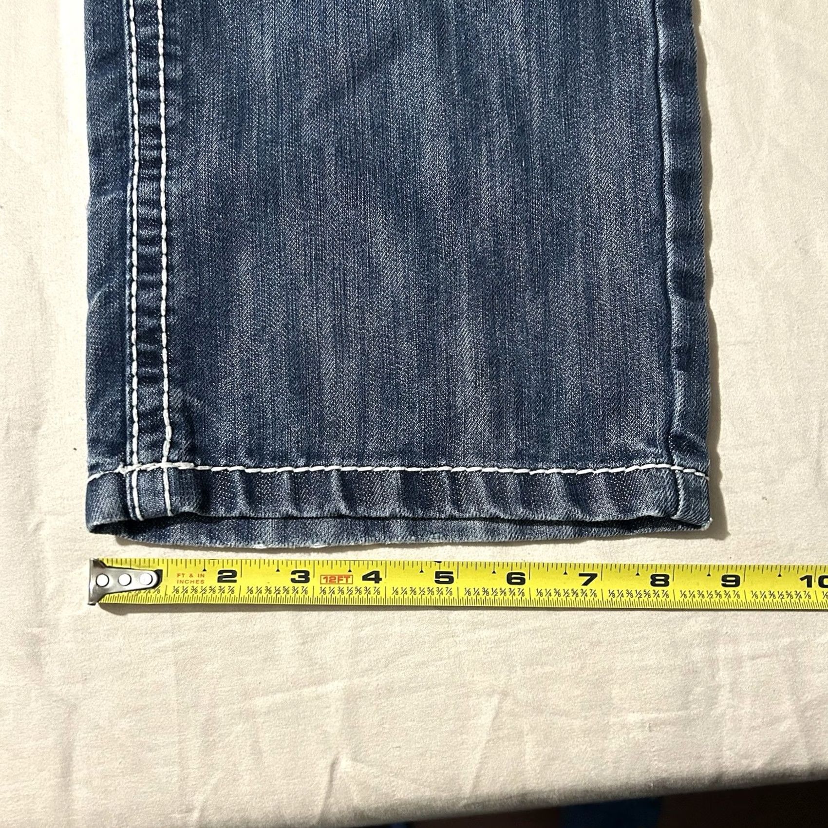 Southpole VINTAGE Southpole Jeans Men 36x30 Blue Grunge Y2K Baggy Skater Straight Tab Yellow Sky? Size US 36 / EU 52 - 8 Thumbnail
