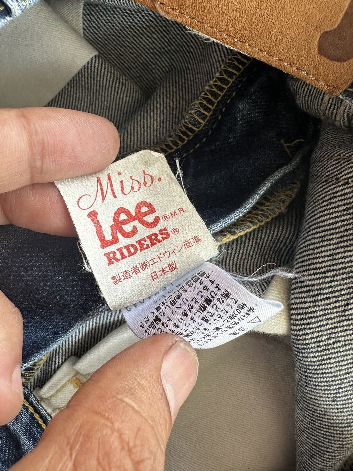 Lee × Vintage Miss Lee Rider Vintage Highwaist Denim F87 Size 26" / US 2 / IT 38 - 11 Thumbnail