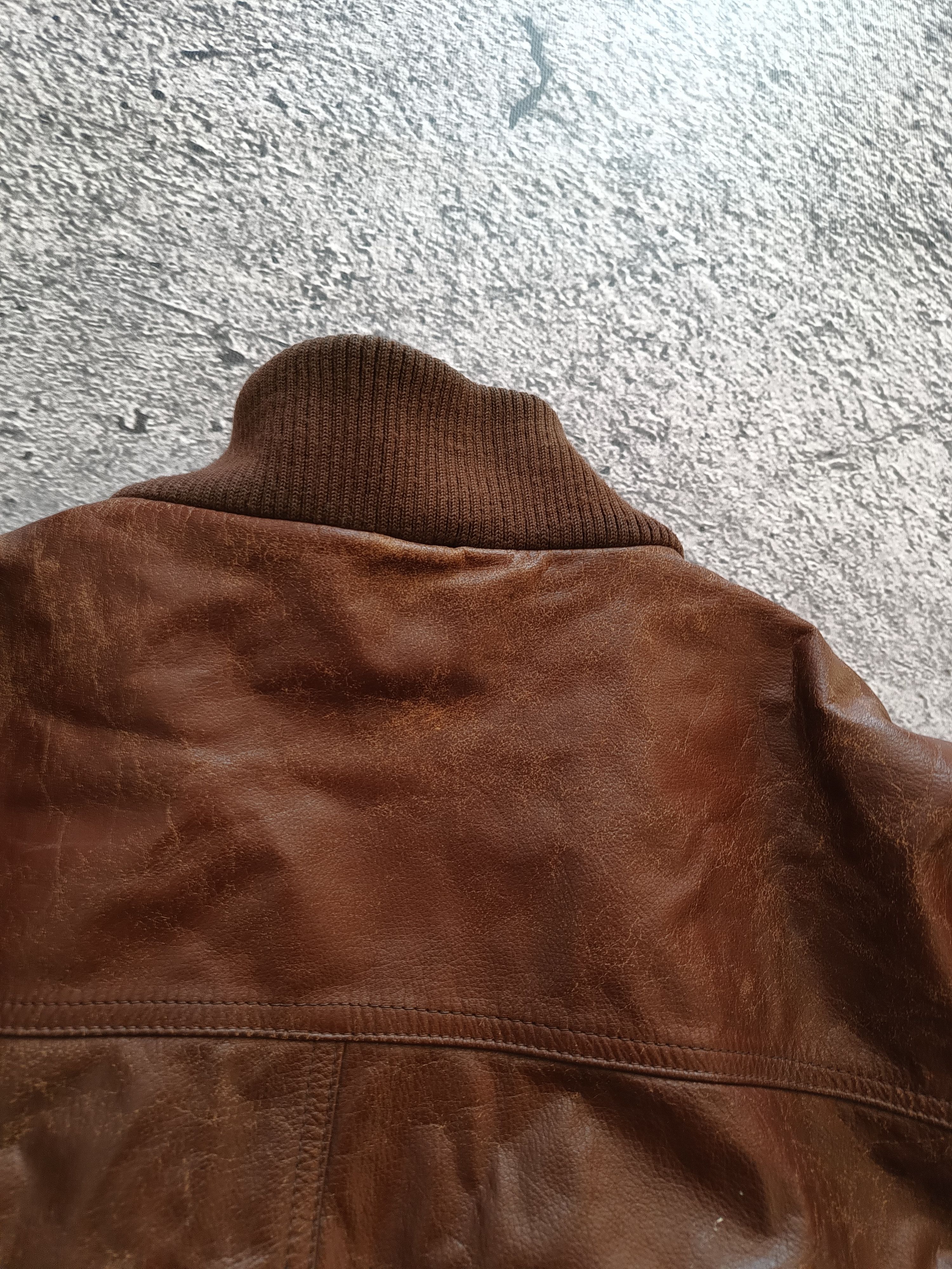 Vintage Vintage 90s Leather Motorcycle Jacket Premium Leather Size US M / EU 48-50 / 2 - 13 Thumbnail