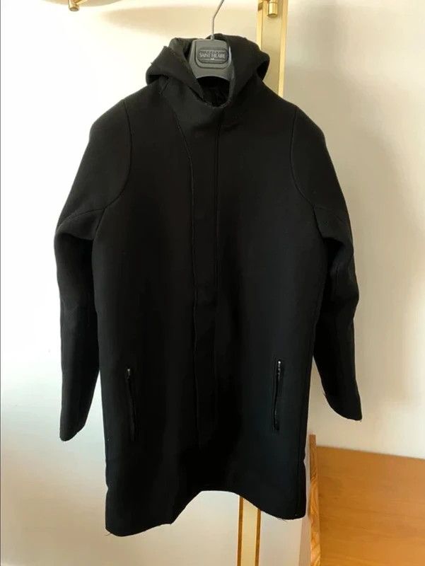 Acne Studios Acne Studios Parka Jacket Coat Black wool hood Size US S / EU 44-46 / 1 - 1 Thumbnail