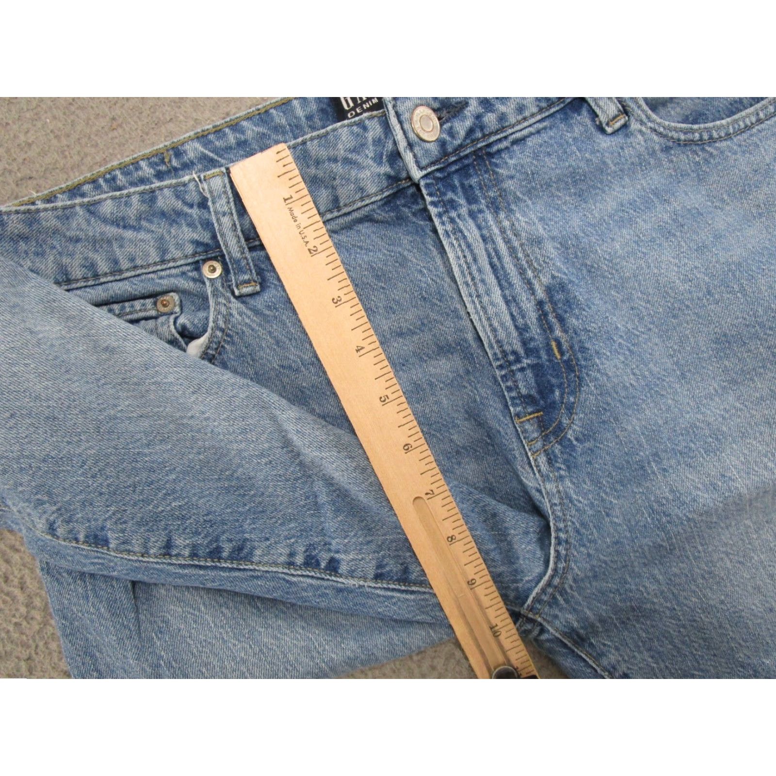 Gap Gap 1969 Slim Boyfriend Jeans Blue Denim Stretch 5-Pocket Size 10/30R Regular Women Size 32" / US 10 / IT 46 - 7 Thumbnail