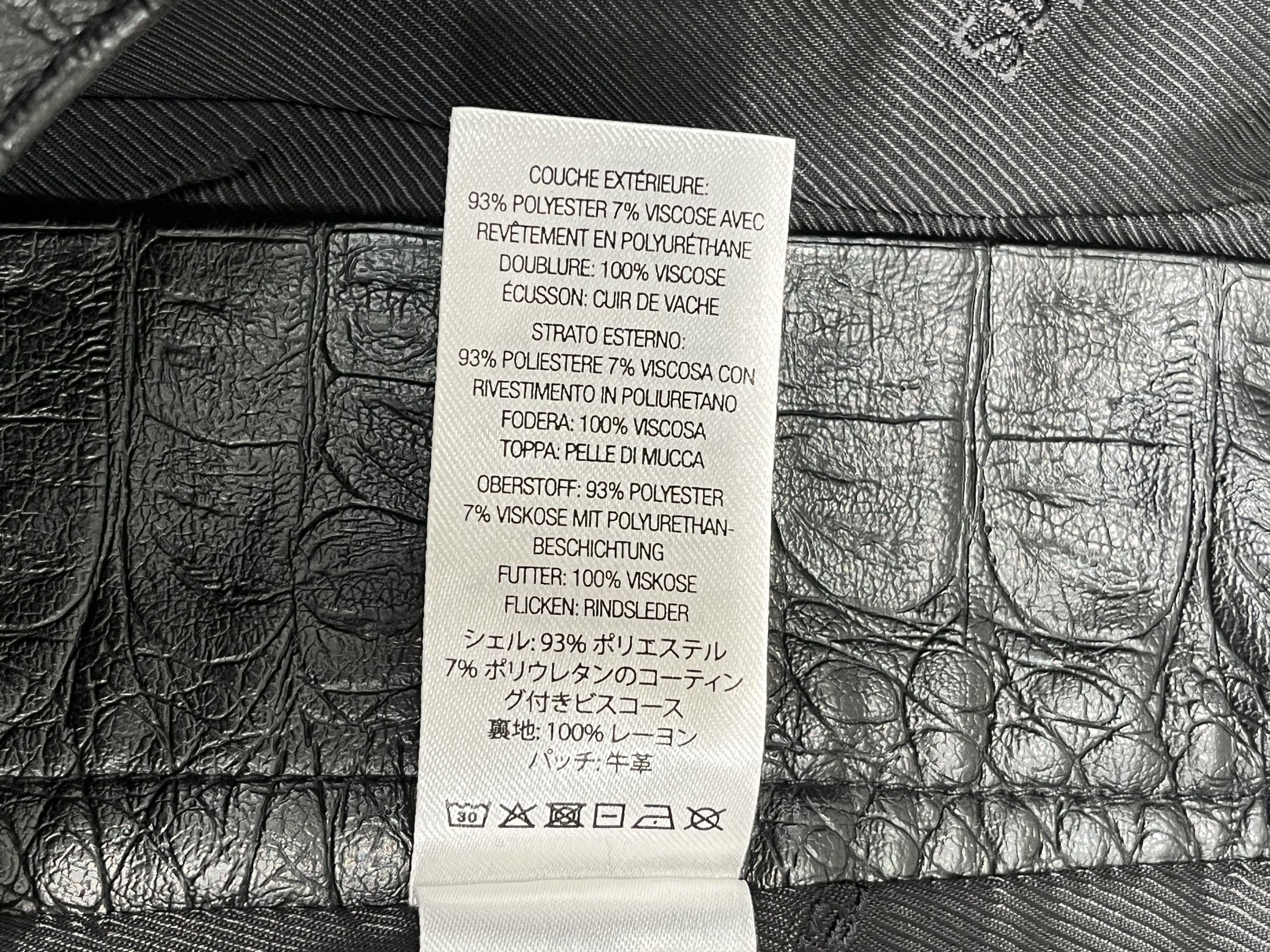 Supreme Supreme Faux Croc Painter Pants Black Size US 32 / EU 48 - 7 Thumbnail