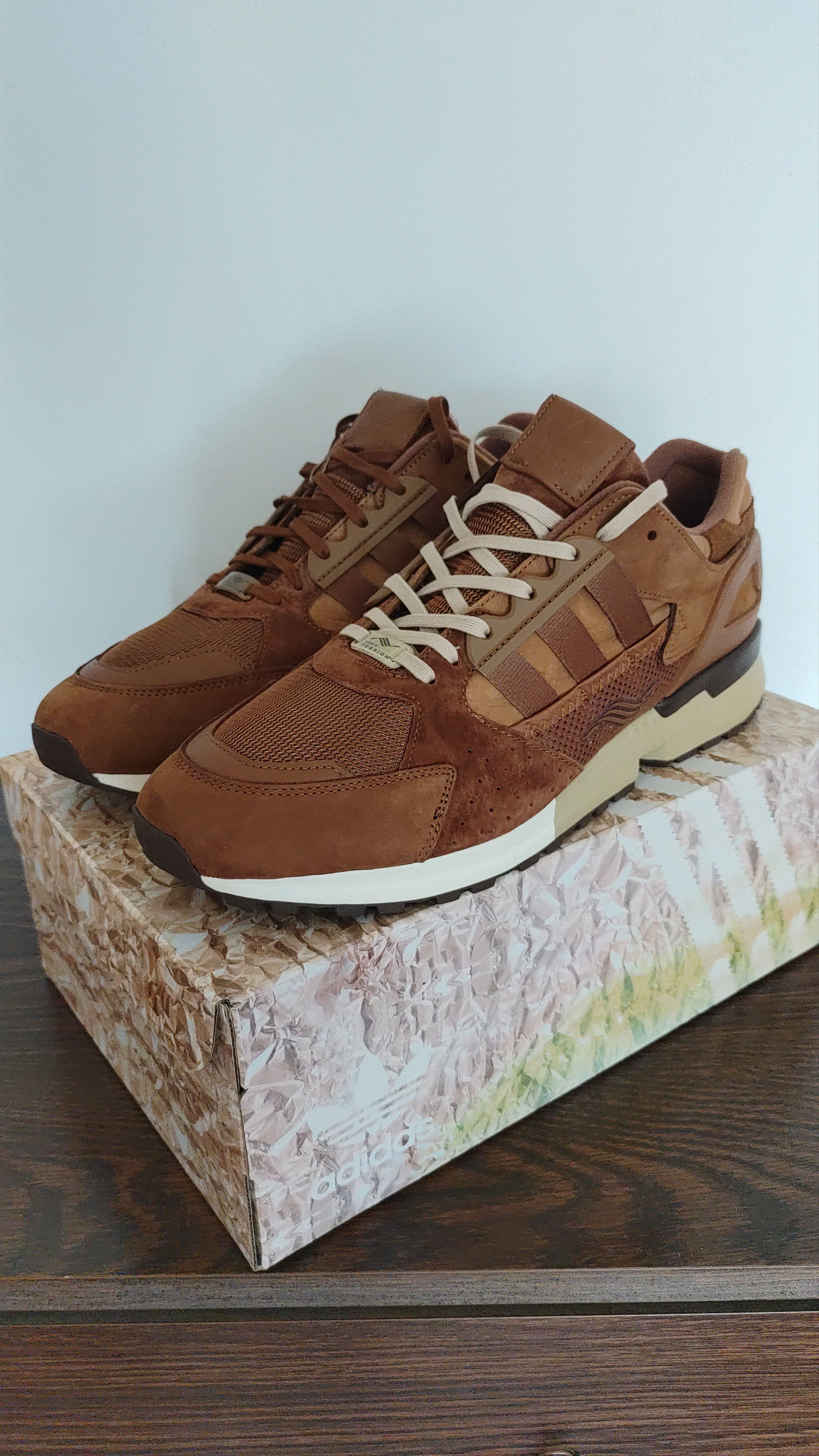 さささです Adidas Adidas ZX 10000 Schokohase | Grailed