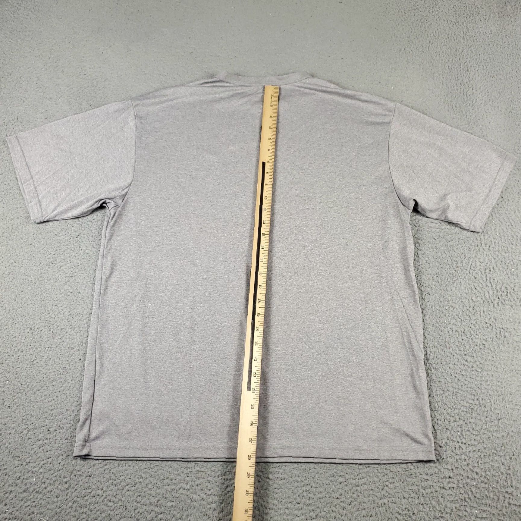 Nike Nike T-Shirt Mens Large Gray Casual Short Sleeve Crew Neck Sports Size US L / EU 52-54 / 3 - 3 Thumbnail