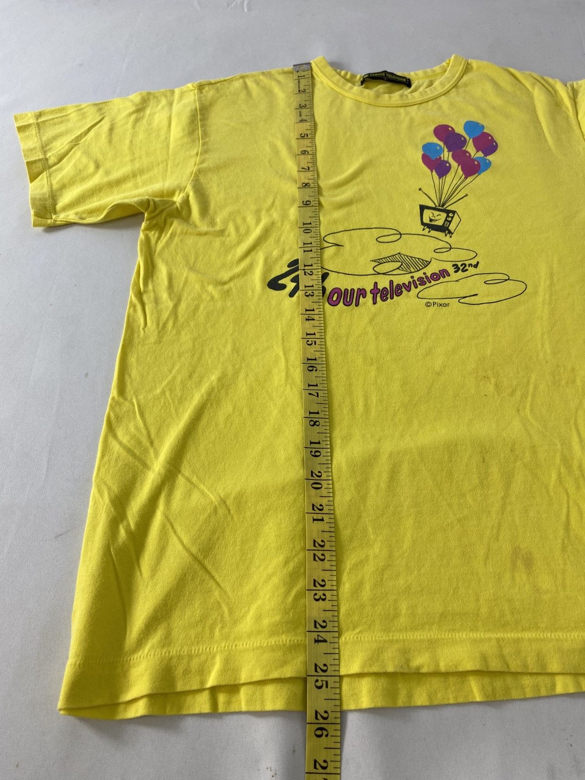 Japanese Brand 90s 24 Hour Television 32nd Pixar Charity Printed Tee Size US M / EU 48-50 / 2 - 10 Thumbnail