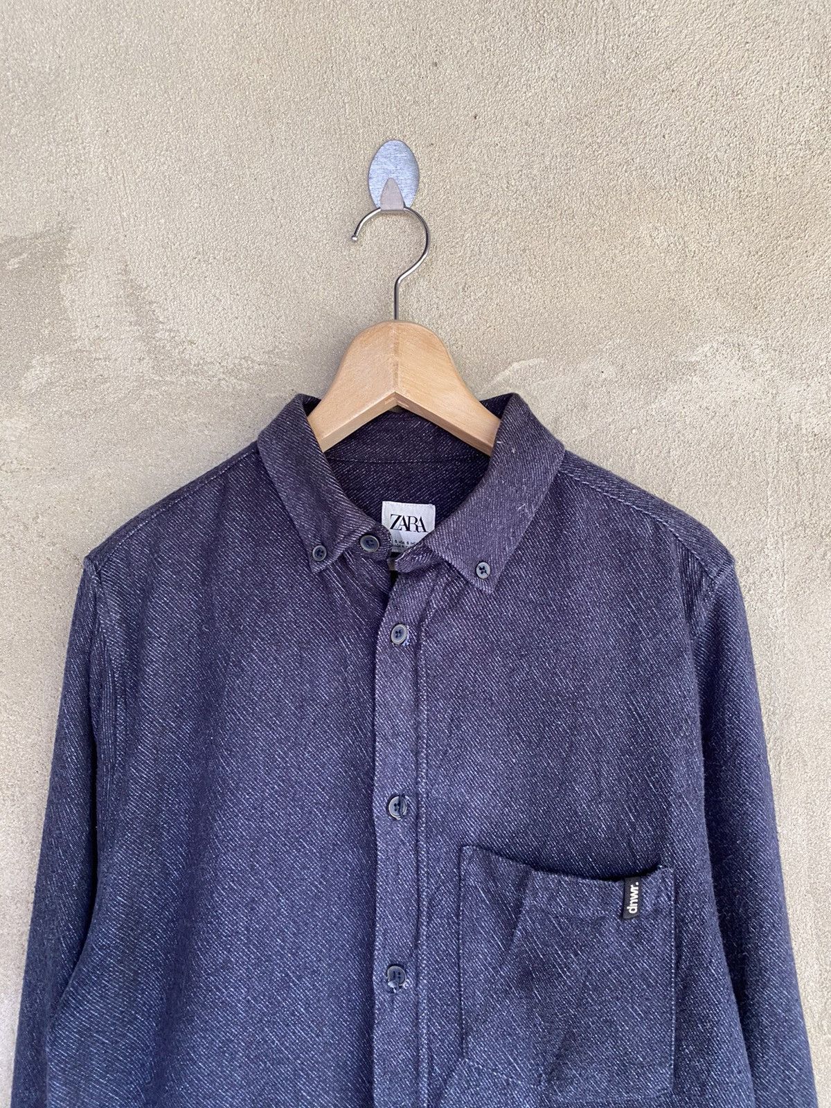 Zara Zara Plain Shirt Button Up Size US M / EU 48-50 / 2 - 3 Thumbnail