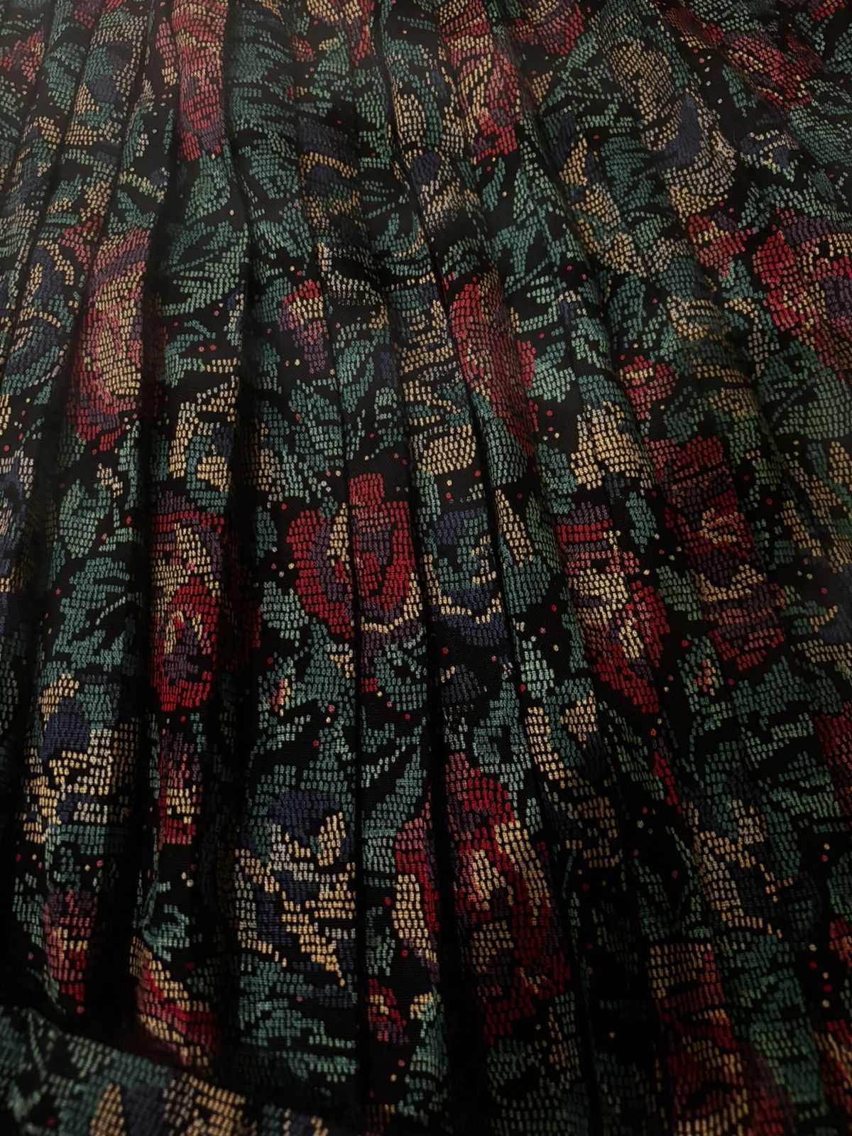 Other Floral pleated Skirt.ws1147 Size 38" / US 16 / IT 52 - 10 Thumbnail