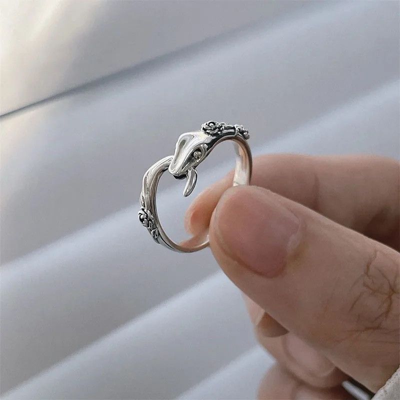 Jewelry Snake Ring Adjustable Size ONE SIZE - 5 Thumbnail
