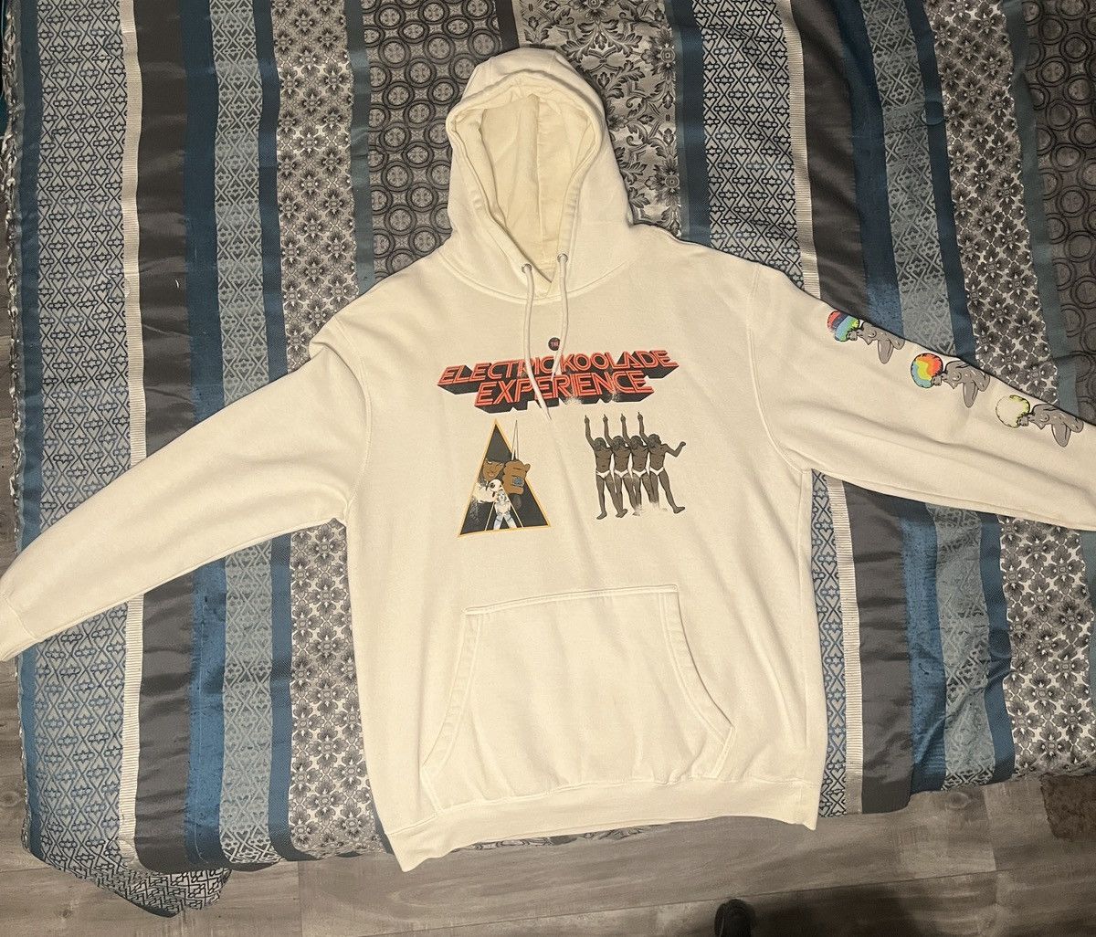 Flatbush Zombies Clockwork indigo hoodie Size US XL / EU 56 / 4 - 2 Thumbnail