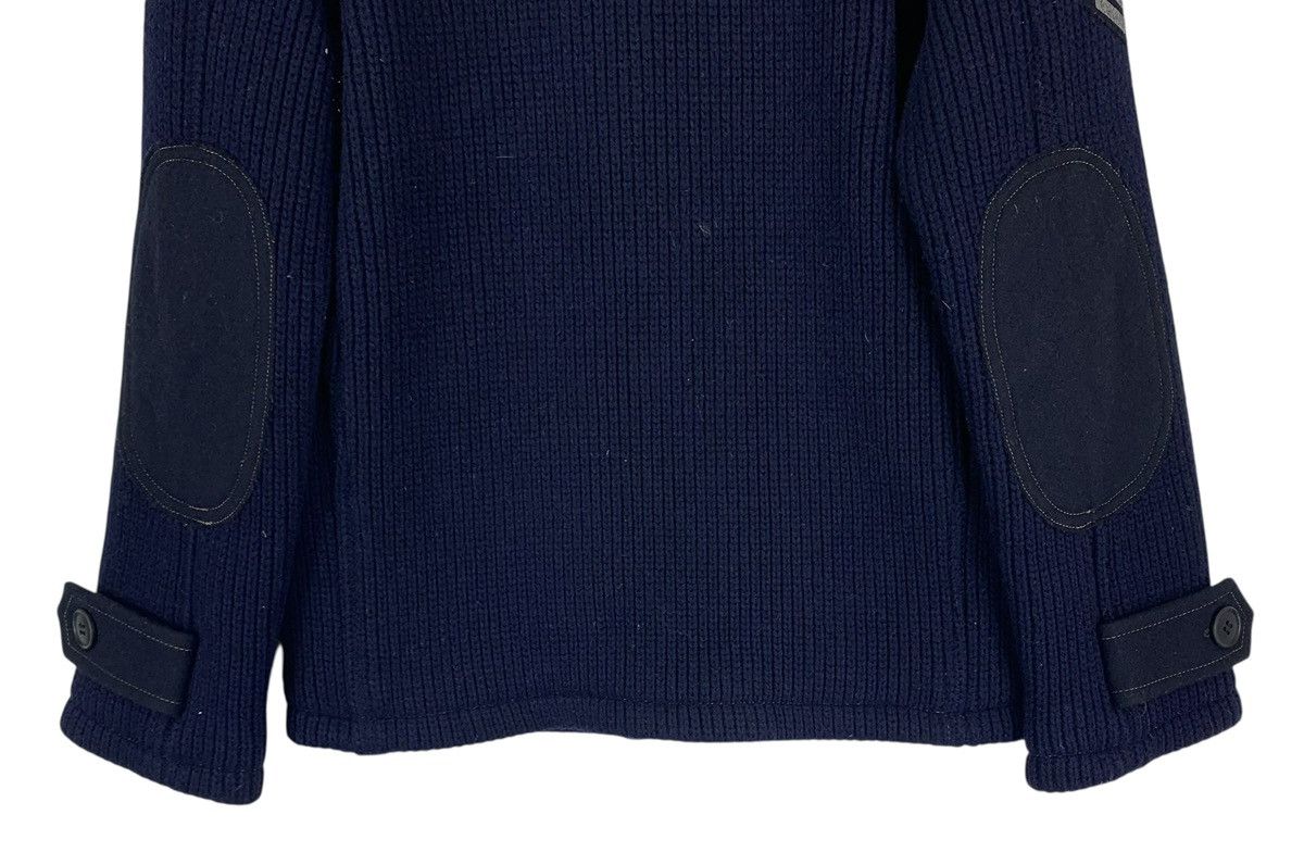 Blue Blue Japan 🔥🔥BLUE BLUE JAPAN MILITARY CABLE KNITTED JACKET Size US M / EU 48-50 / 2 - 14 Thumbnail
