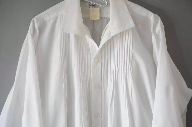Yohji Yamamoto Yohji Yamamoto 98SS Bow Tie Organ Shirt 2506-Nextarrow Size US M / EU 48-50 / 2 - 3 Thumbnail