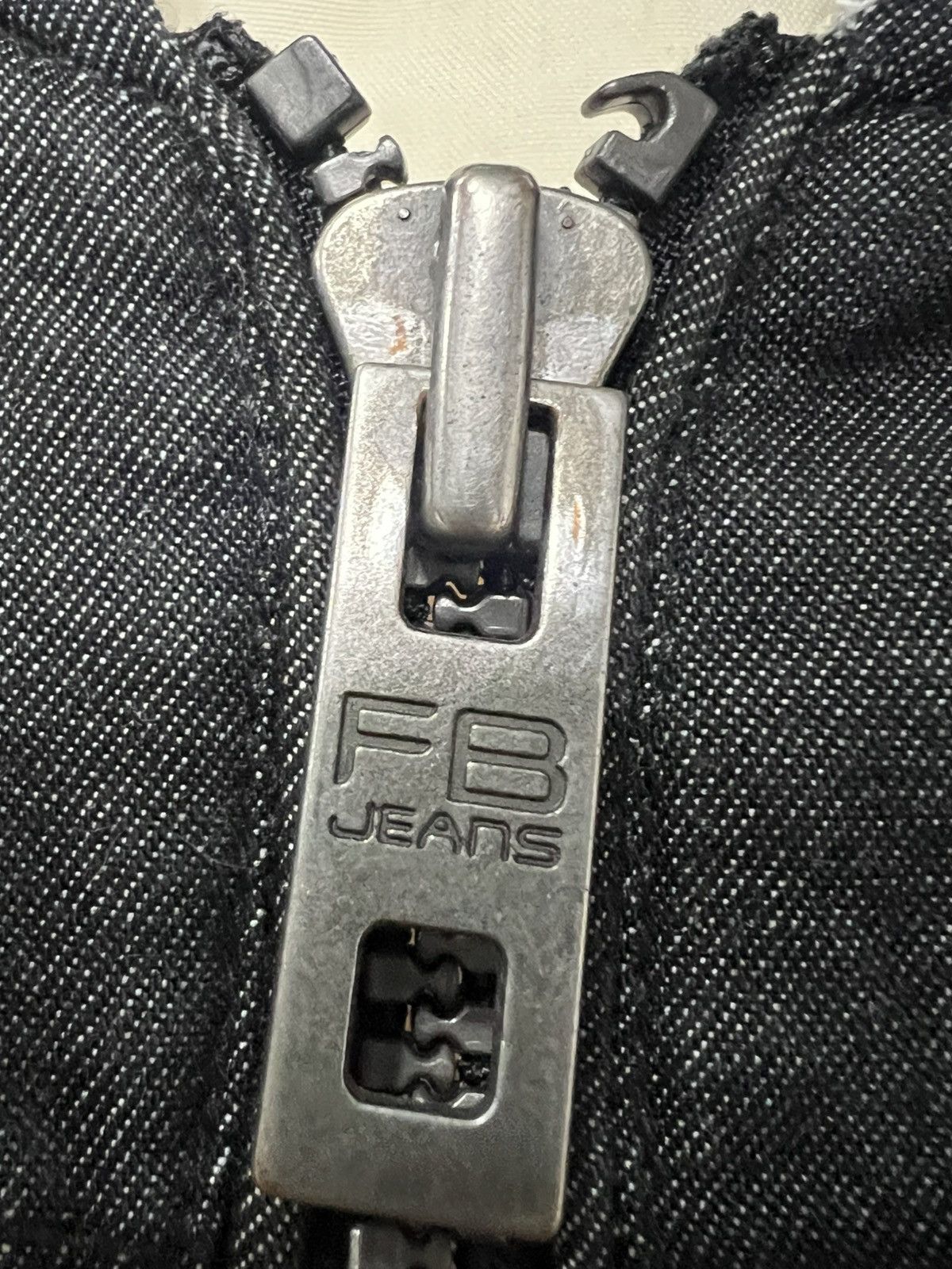 Fubu × Vintage FUBUTHE COLLECTION ZIPPER JACKET raw indigo Size US M / EU 48-50 / 2 - 5 Thumbnail