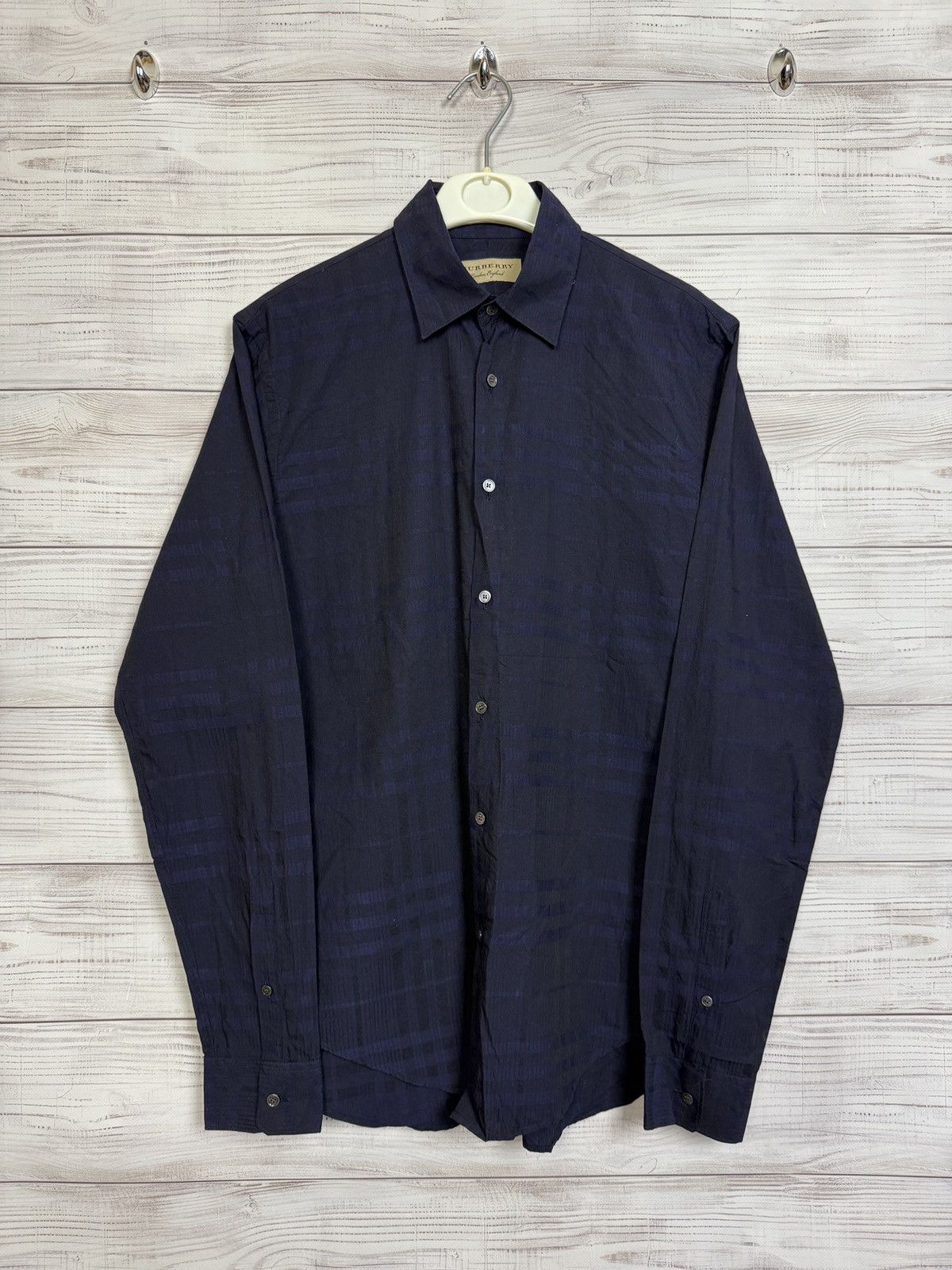 Burberry Burberry Shirt Nova Check Monogram Size US S / EU 44-46 / 1 - 1 Thumbnail