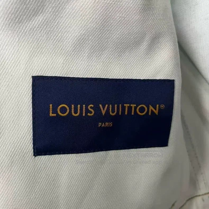 Louis Vuitton Louis Vuitton White spray-painted single-breasted casual d Size US XXL / EU 58 / 5 - 2 Thumbnail