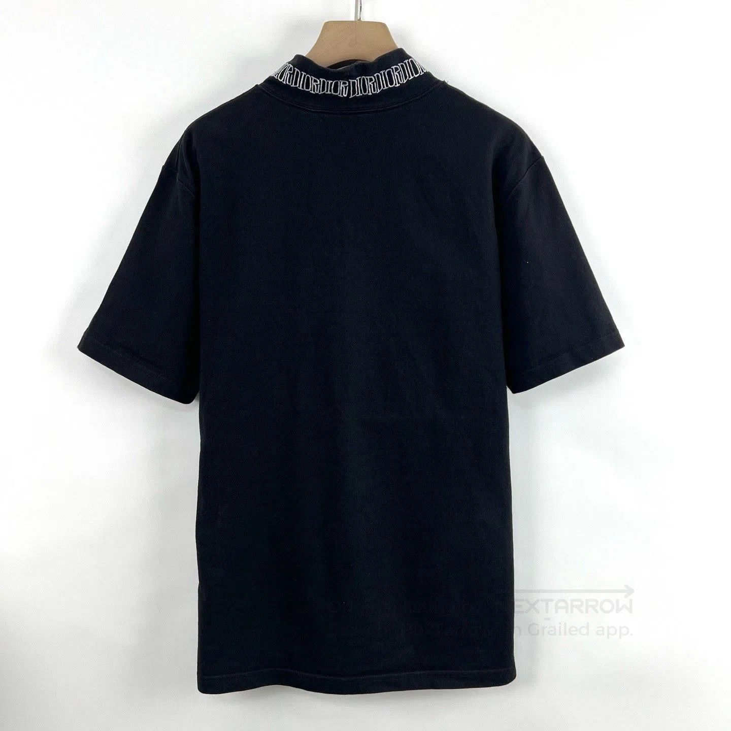 Dior Dior Black High Neck Embroidered Bee Top. Size XXS / US 00 / IT 34 - 2 Thumbnail