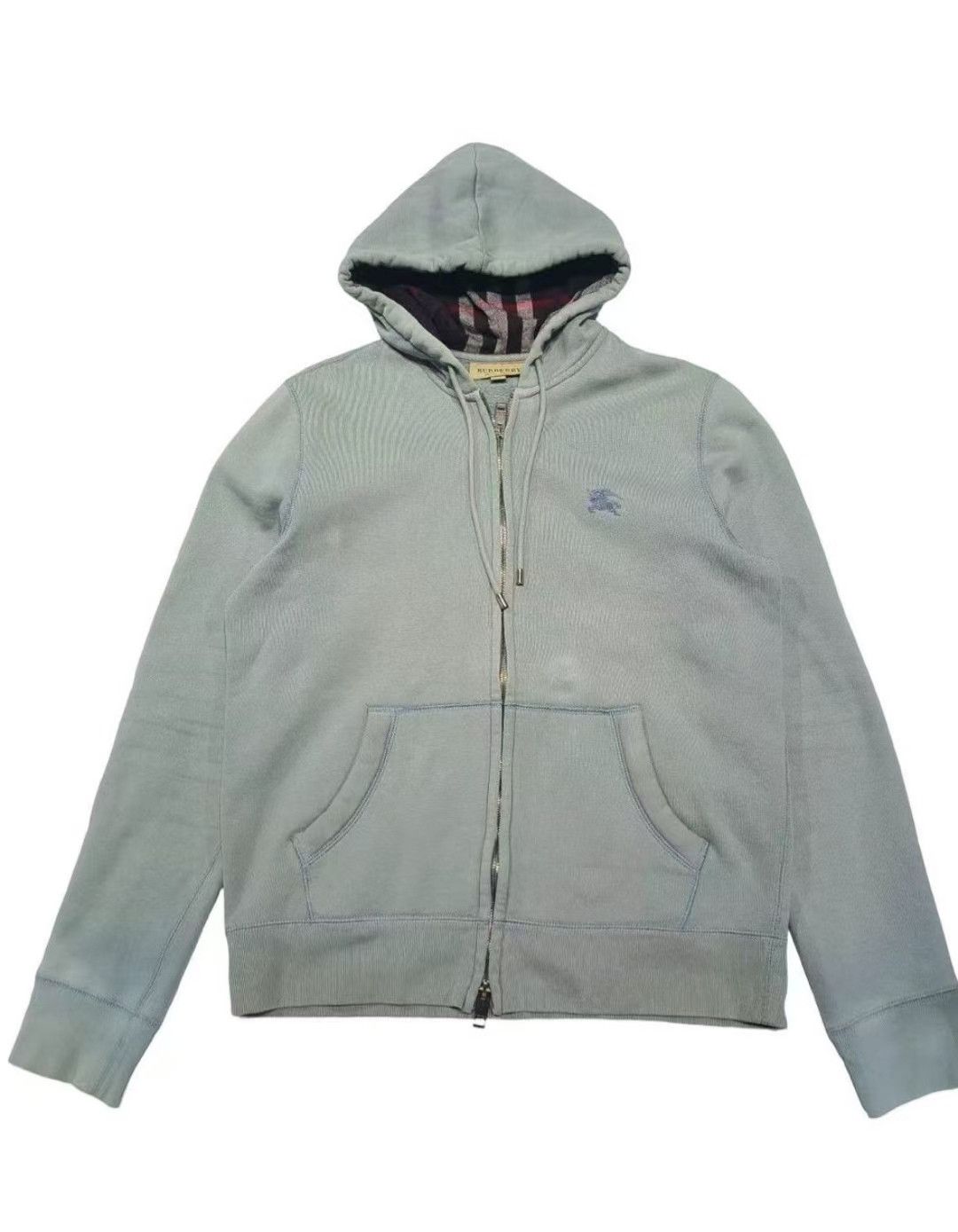 Burberry Burberry Men's Hooded Zip Sweatshirt 0079 Size US M / EU 48-50 / 2 - 2 Thumbnail