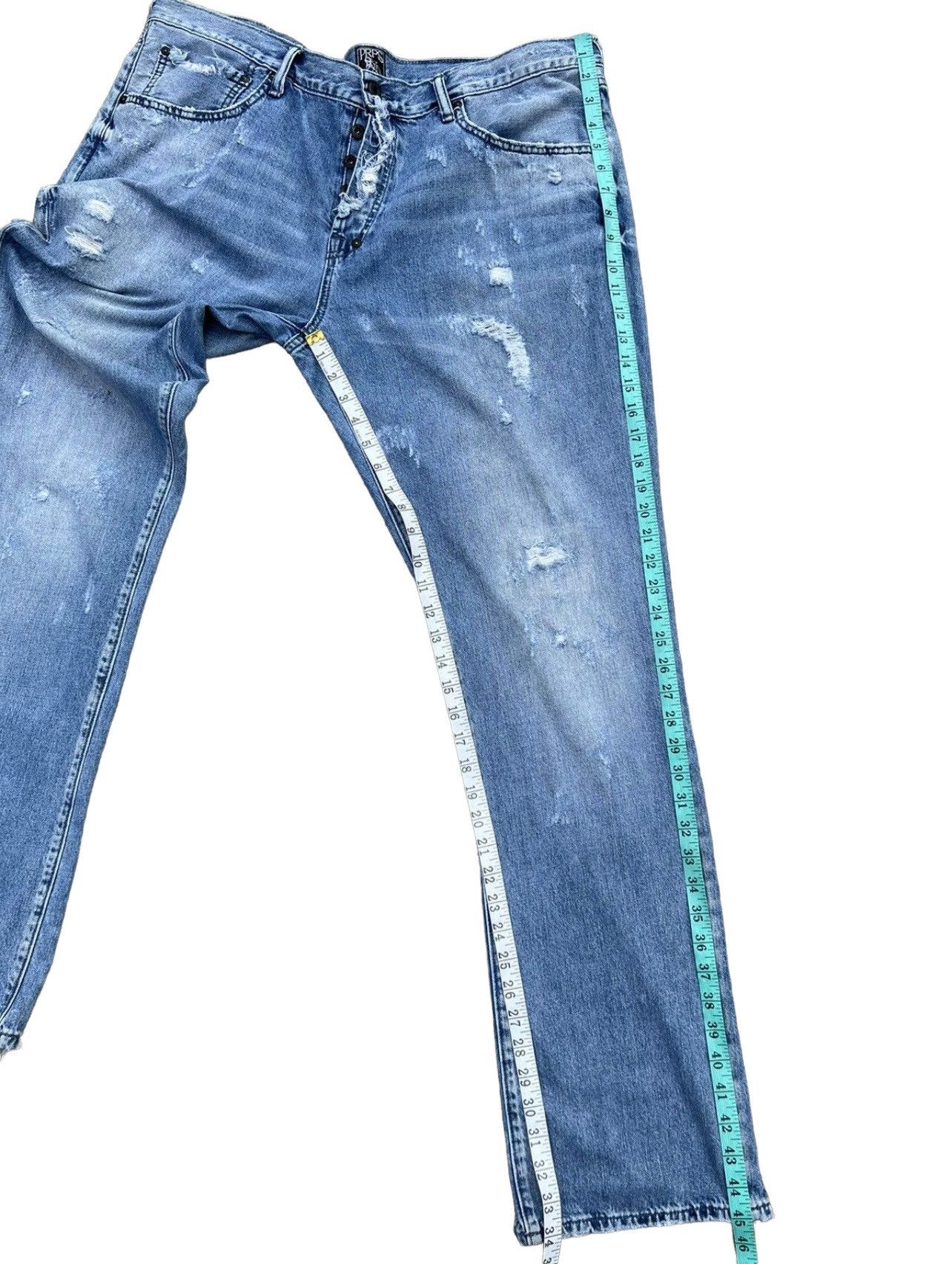 Prps Vintage PRPS Rips Distress Denim Demon Fit Jeans Size US 40 / EU 56 - 5 Thumbnail