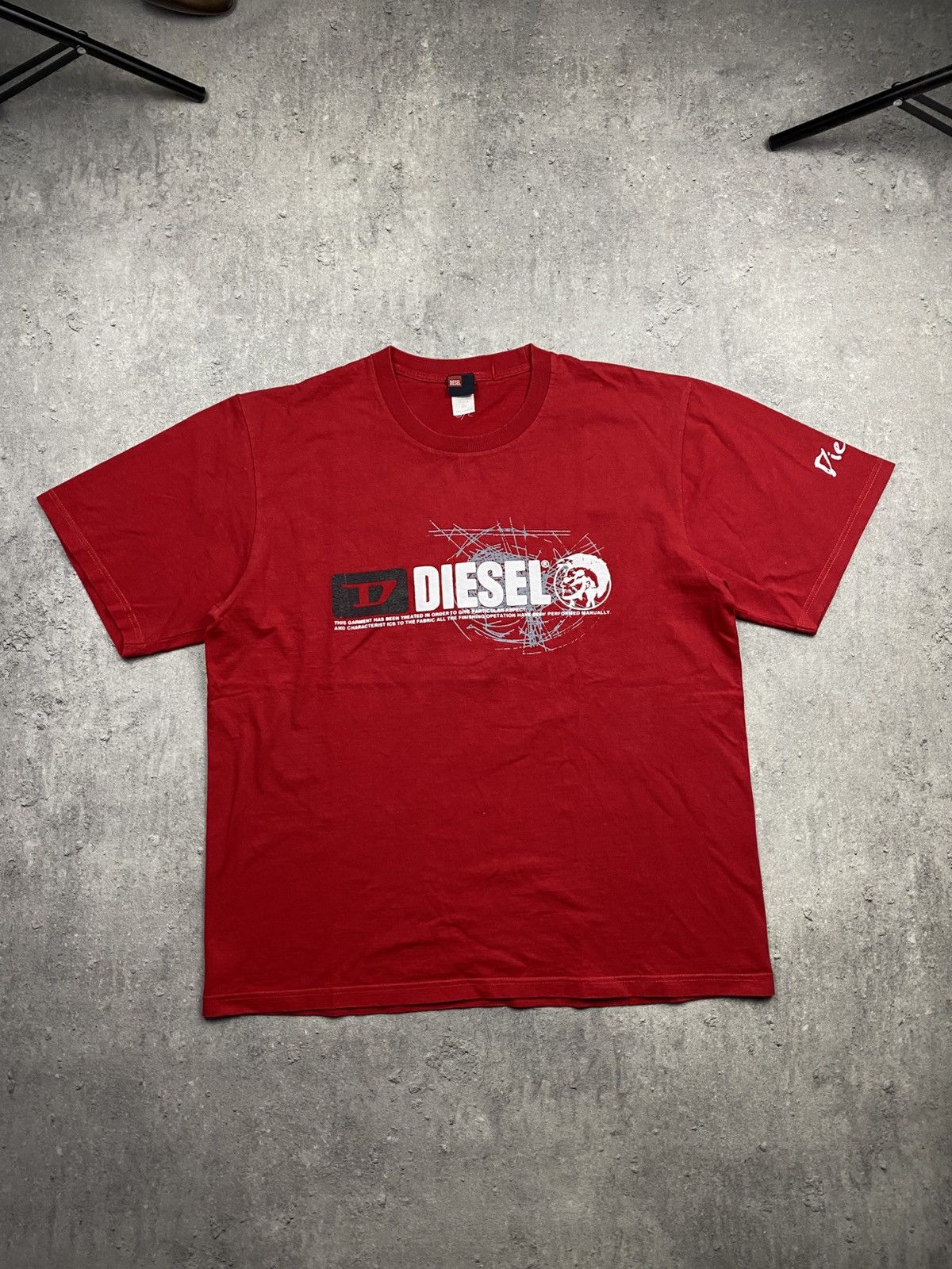 Diesel RARE 90’s Diesel big swoosh vintage rare streetwear piece Size US XL / EU 56 / 4 - 4 Thumbnail