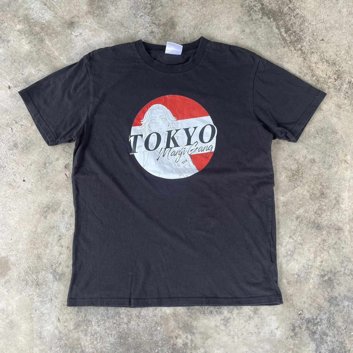 Anime × Vintage 🔥🔥🇯🇵Tokyo Revengers Manji Gang Manga Series Promo Tee Size US M / EU 48-50 / 2 - 1 Thumbnail