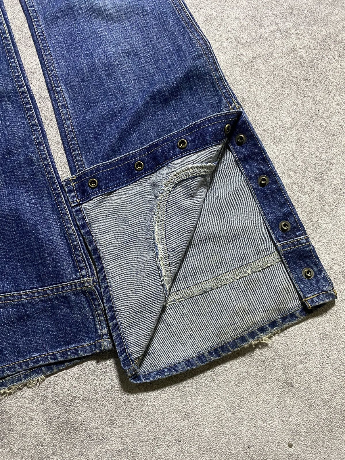 Hysteric Glamour Hysteric Vintage Bootcut Snap Button Fatigue Jeans Size 28" / US 6 / IT 42 - 6 Thumbnail