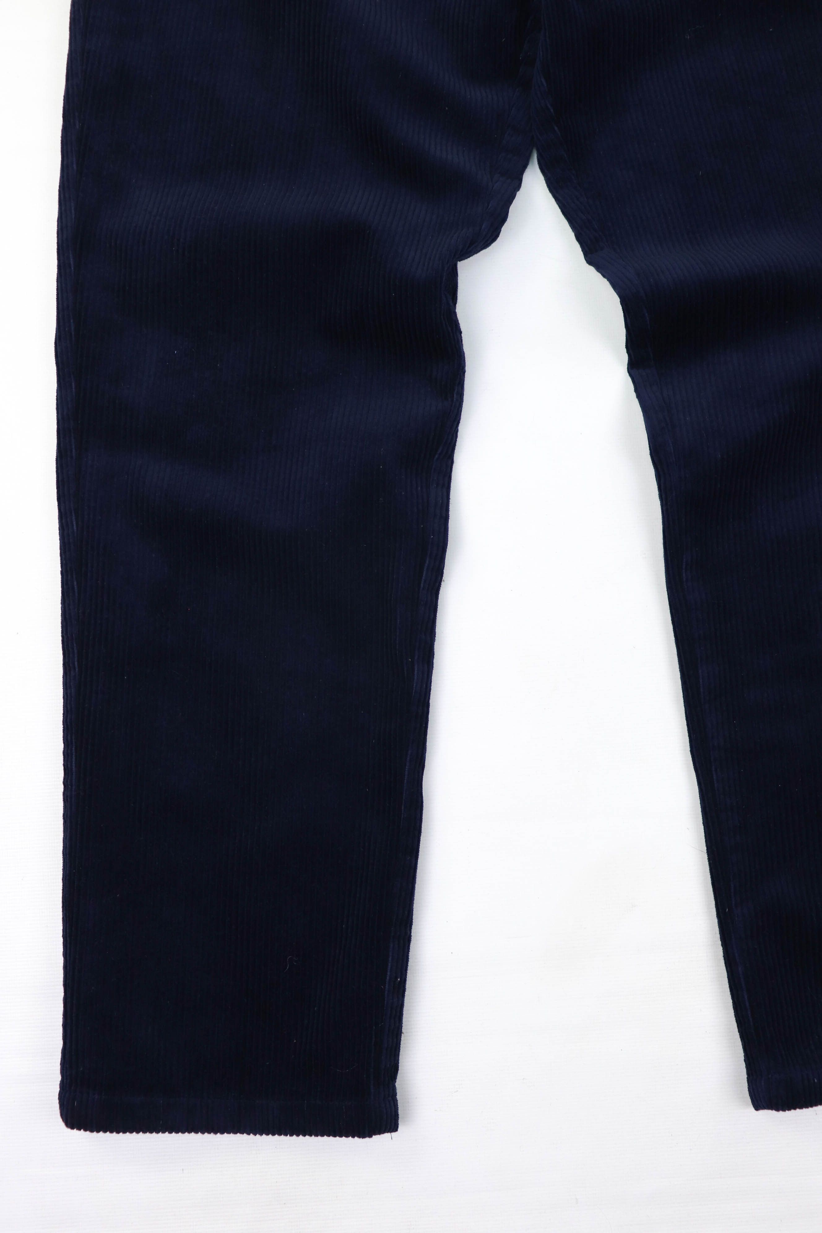 A Day's March A Day's March Blue Corduroy Relaxed Fit Tapered Leg Pants Size US 32 / EU 48 - 4 Thumbnail