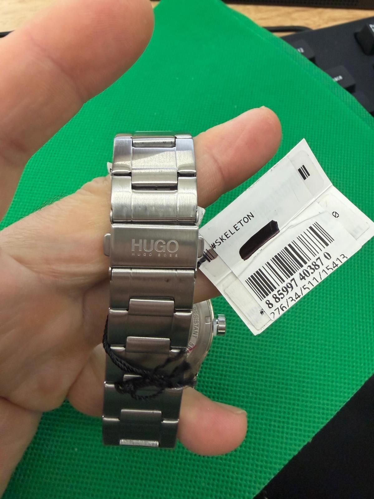 Hugo Boss HUGO BOSS 1530191 BLUE DIAL SKELETON MULTIFUNCTION WATCH Size ONE SIZE - 6 Thumbnail