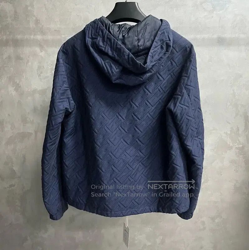 Fendi Fendi Men's Blue Cotton Hoodie Jacket . Size US XL / EU 56 / 4 - 2 Thumbnail
