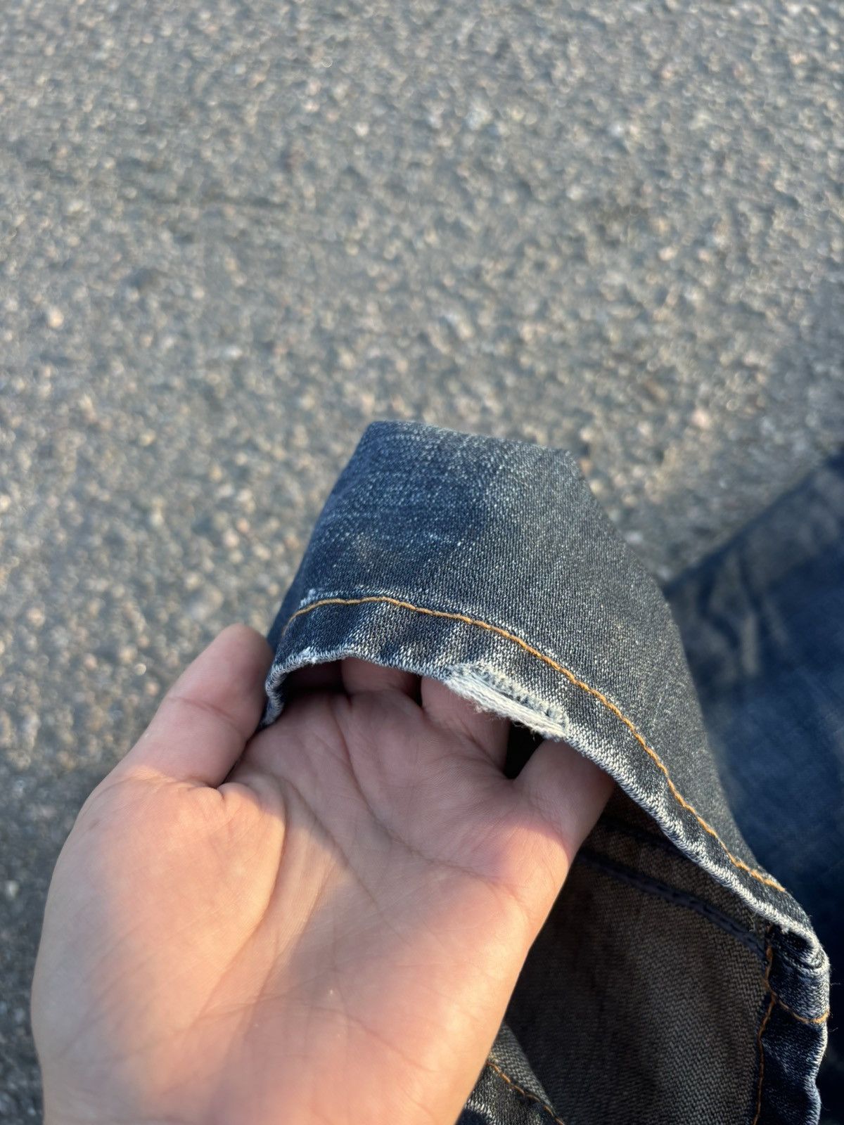 Japanese Brand × Vintage Vintage Y2k INDIAN ROSE Low Rise Jeans Size 34" / US 12 / IT 48 - 10 Thumbnail