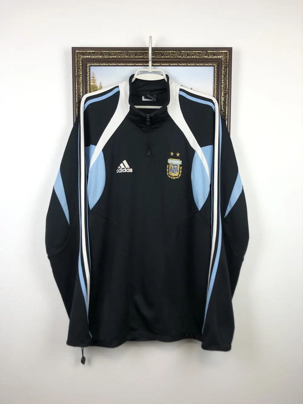 Adidas Argentina Jacket Size US L / EU 52-54 / 3 - 1 Thumbnail