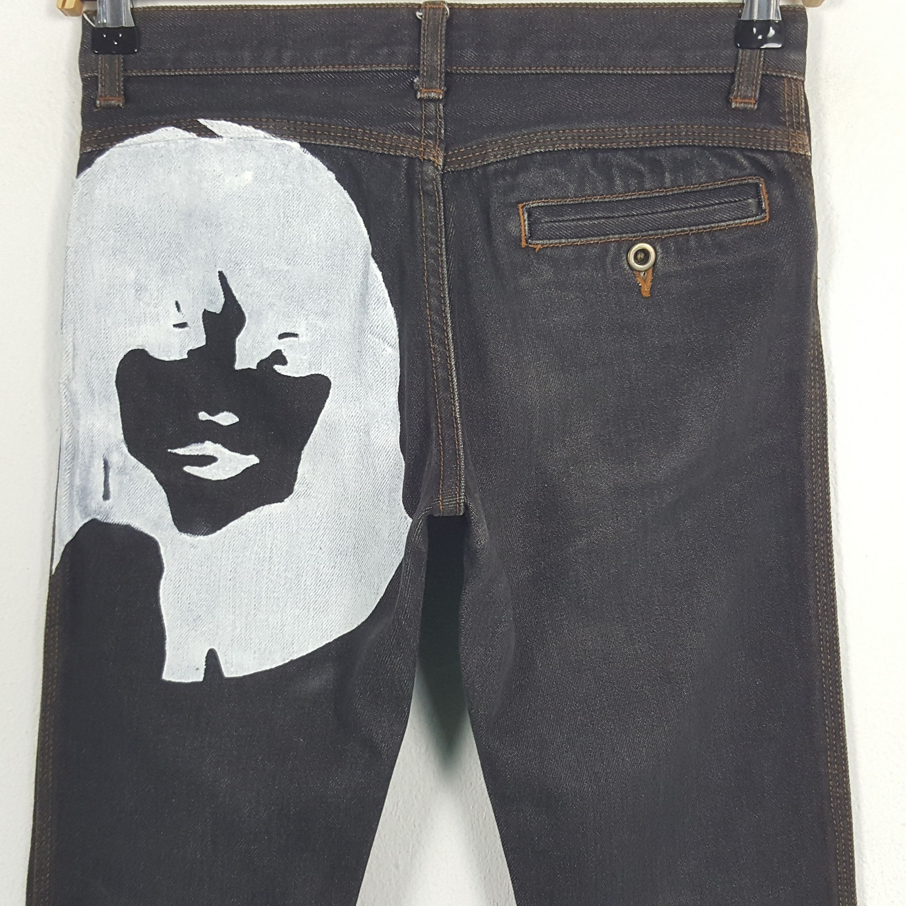 Hysteric Glamour × Vintage Vintage Hysteric Glamour Custom Art Logo Jeans Size 26" / US 2 / IT 38 - 2 Thumbnail