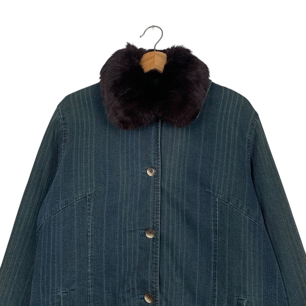 Japanese Brand Japanese Brand Sashiko Fur Jacket Size M / US 6-8 / IT 42-44 - 2 Thumbnail