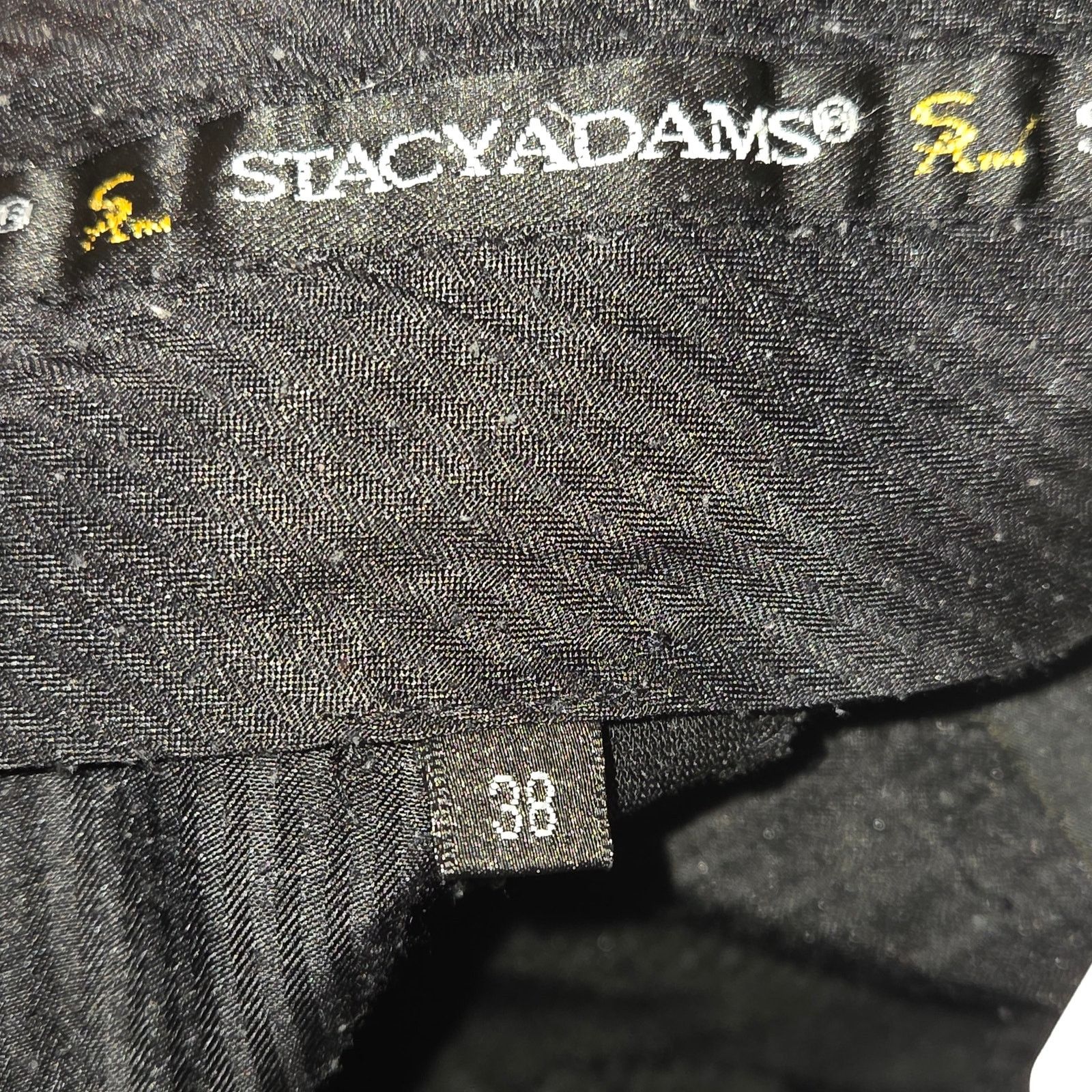 Stacy Adams Stacy Adams Men's Black Dress Pants - Size 38 Regular Size US 38 / EU 54 - 8 Thumbnail