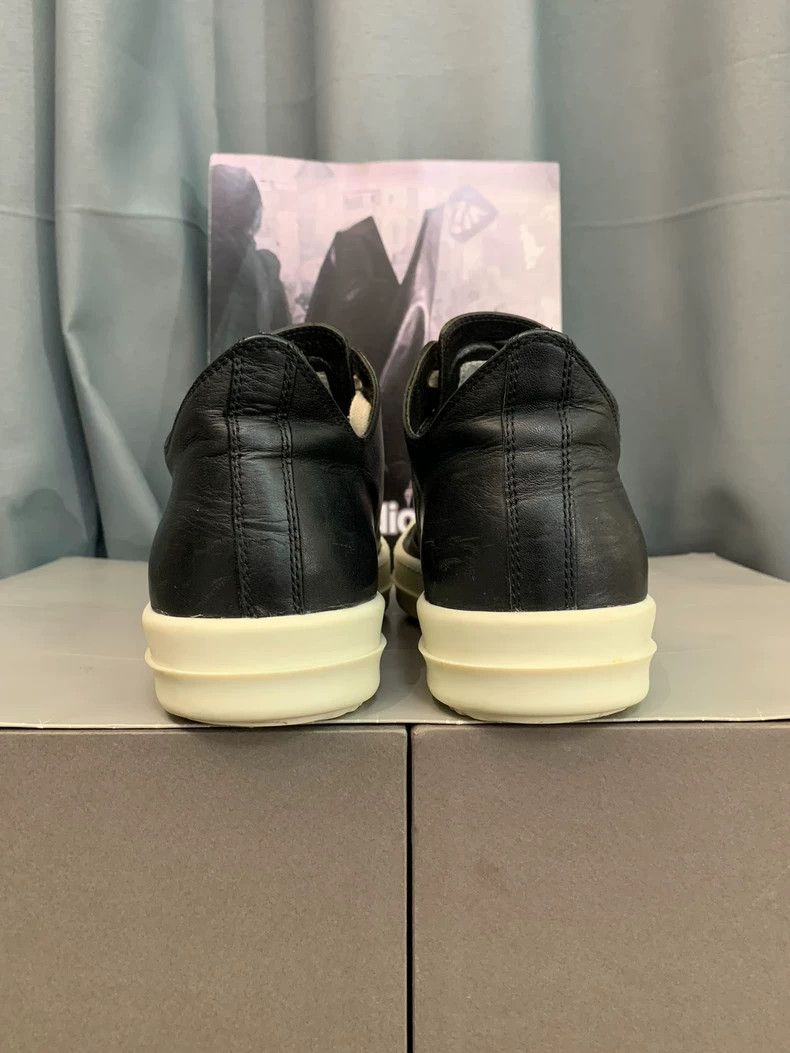 Rick Owens Rick Owens black and white Low-Top Sneaker Size US 9 / EU 42 - 7 Thumbnail