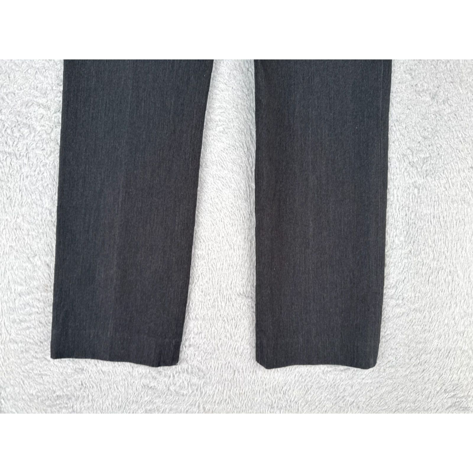 Ralph Lauren Lauren Ralph Lauren Pants Women 6P Gray Cotton Twill Low Rise 29x27 Straight Leg Chino Pockets Zipper Size 28" / US 6 / IT 42 - 2 Thumbnail