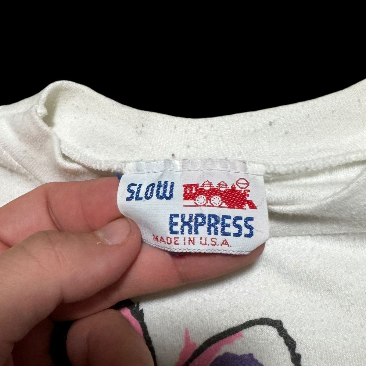 Vintage Vintage 90s Slow Express Flowers Art Sweatshirt Women’s S Size S / US 4 / IT 40 - 6 Thumbnail
