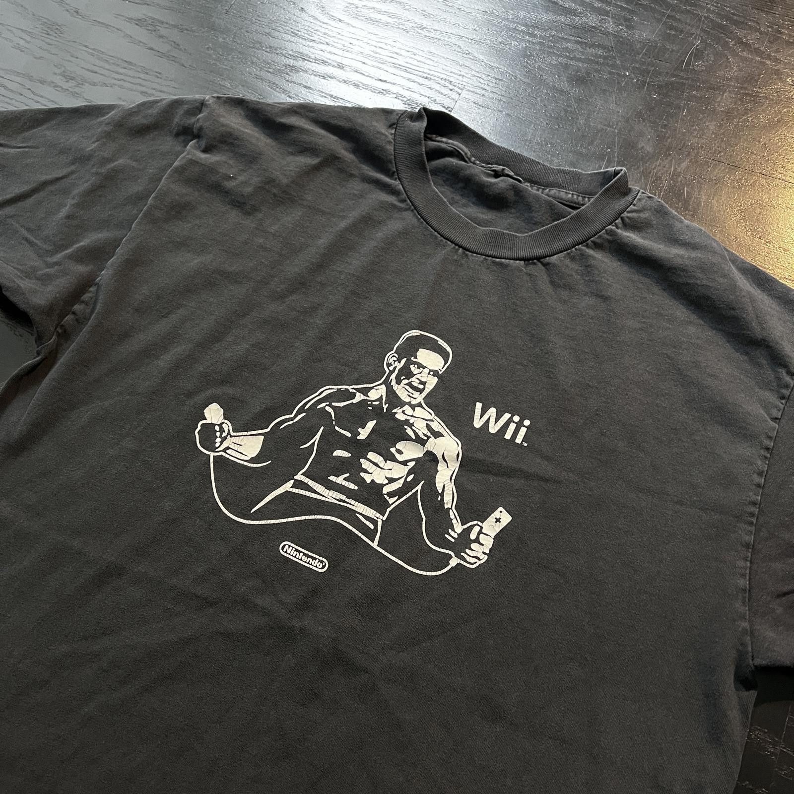Vintage Authentic Wii Ninja Tee Shirt from 2000s Size US L / EU 52-54 / 3 - 2 Thumbnail