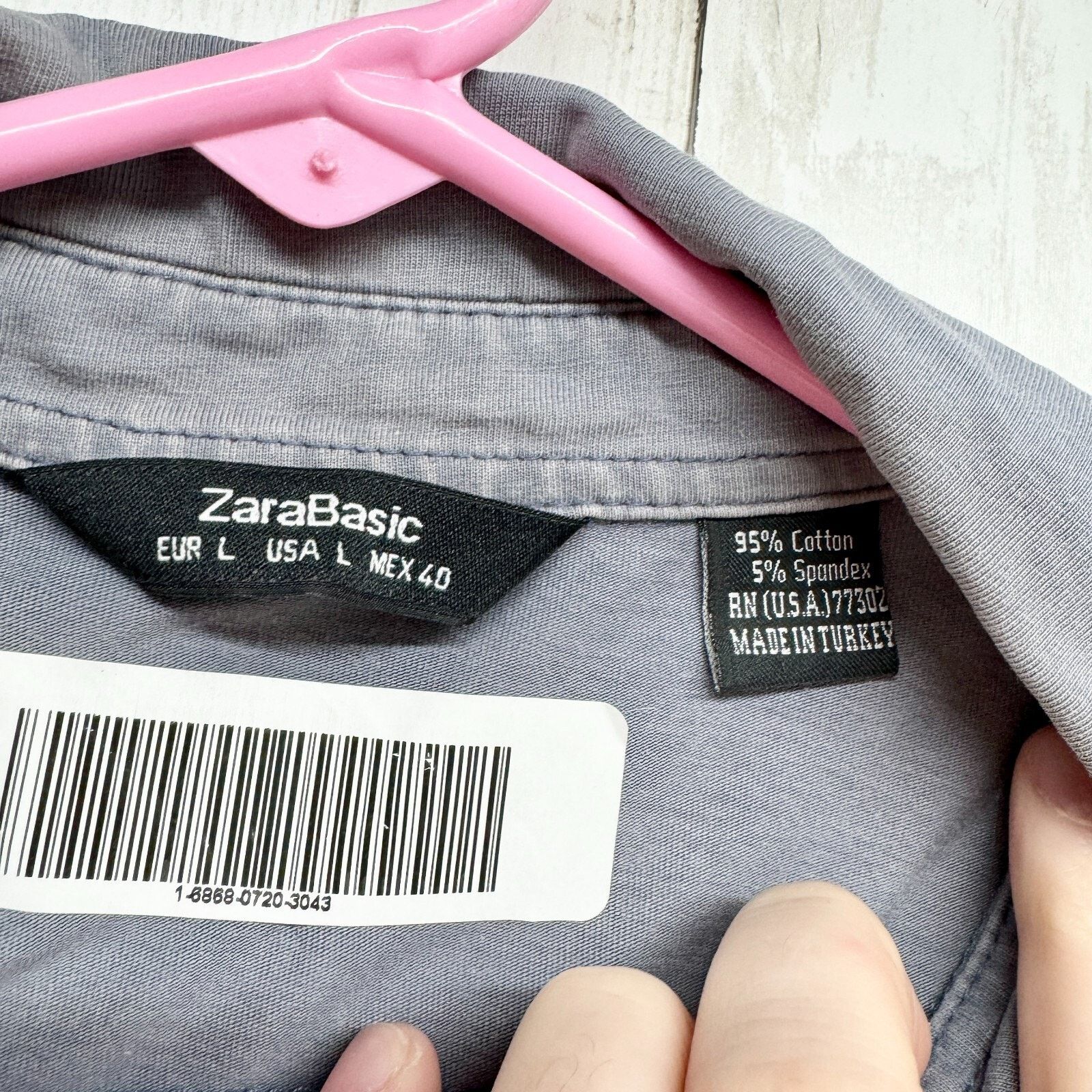 Zara Zara Basic Button Down Size L Short Sleeve Collared Cotton Size US L / EU 52-54 / 3 - 2 Thumbnail