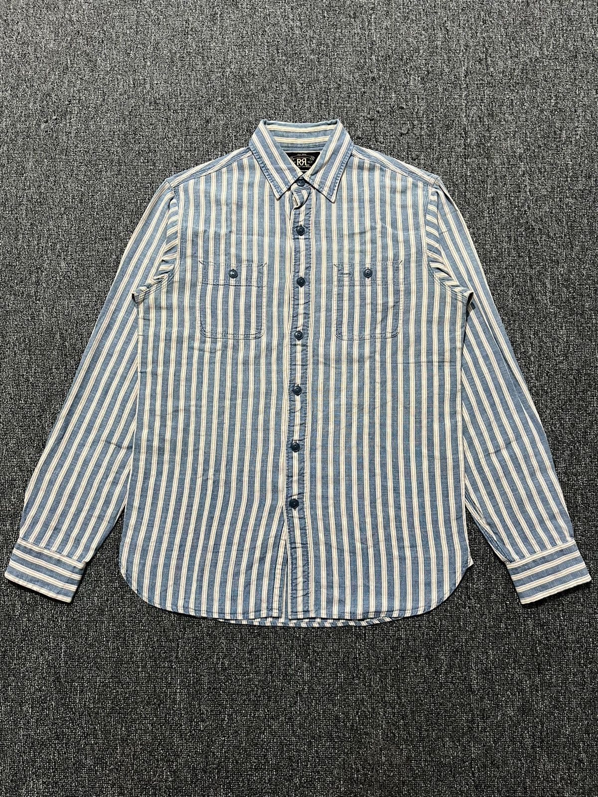 RRL Ralph Lauren Double RL, RRL Ralph Lauren shirt button vintage Size US M / EU 48-50 / 2 - 2 Thumbnail