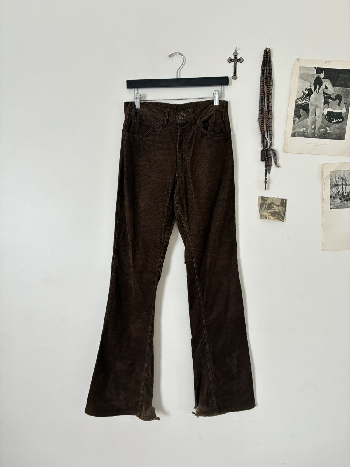 N.Hoolywood N. Hoolywood Corduroy Flared Pants Size US 29 - 1 Thumbnail