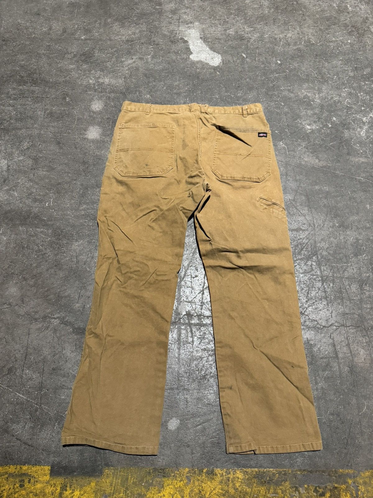 Dickies × Vintage Vintage Dickies Brown Carpenter Work Pants 36x30 Size US 36 / EU 52 - 8 Thumbnail