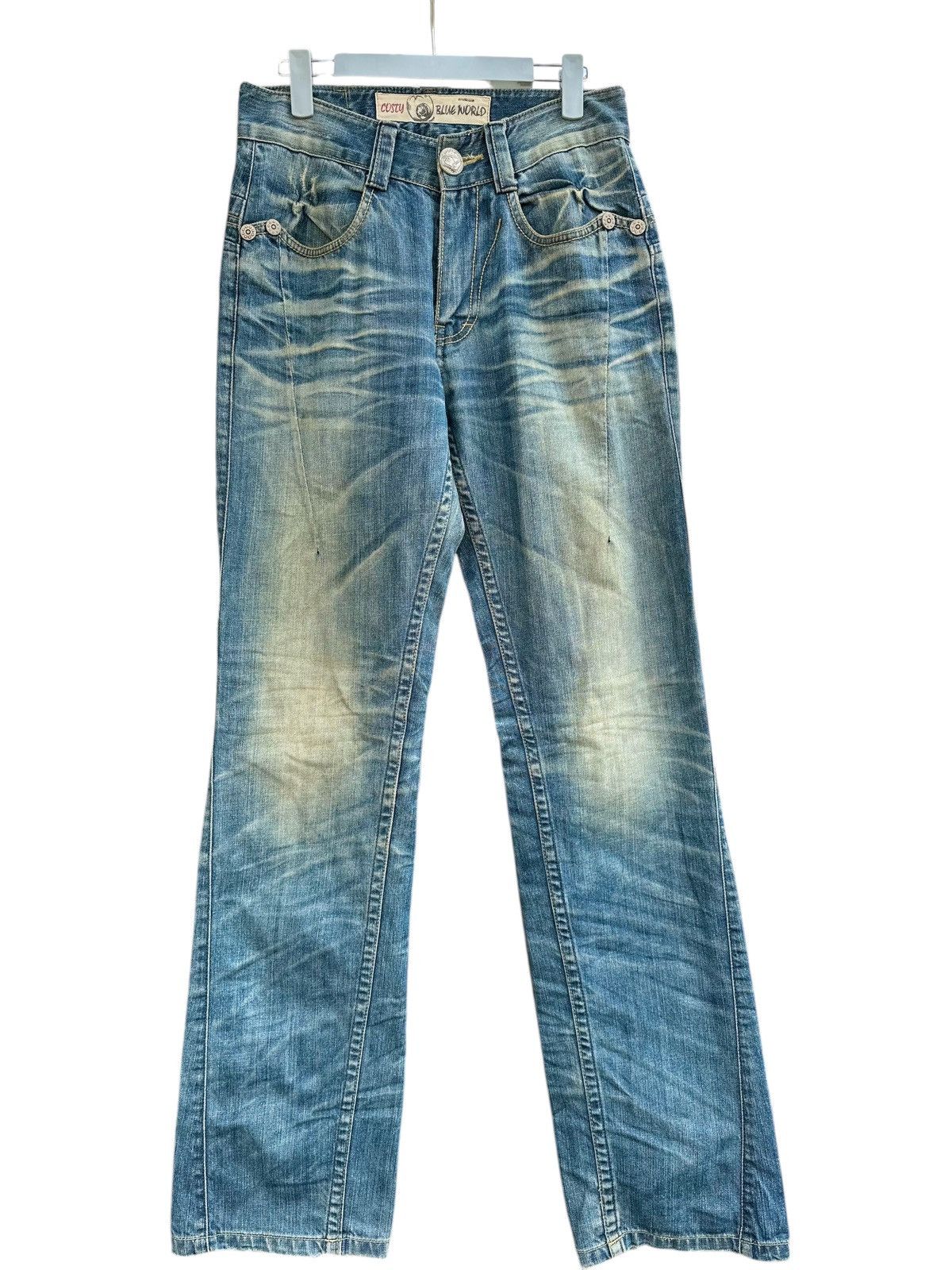 If Six Was Nine 💥Costy Brand💥 Costy Blue Words Streetwear Style💥 Size US 28 / EU 44 - 1 Thumbnail