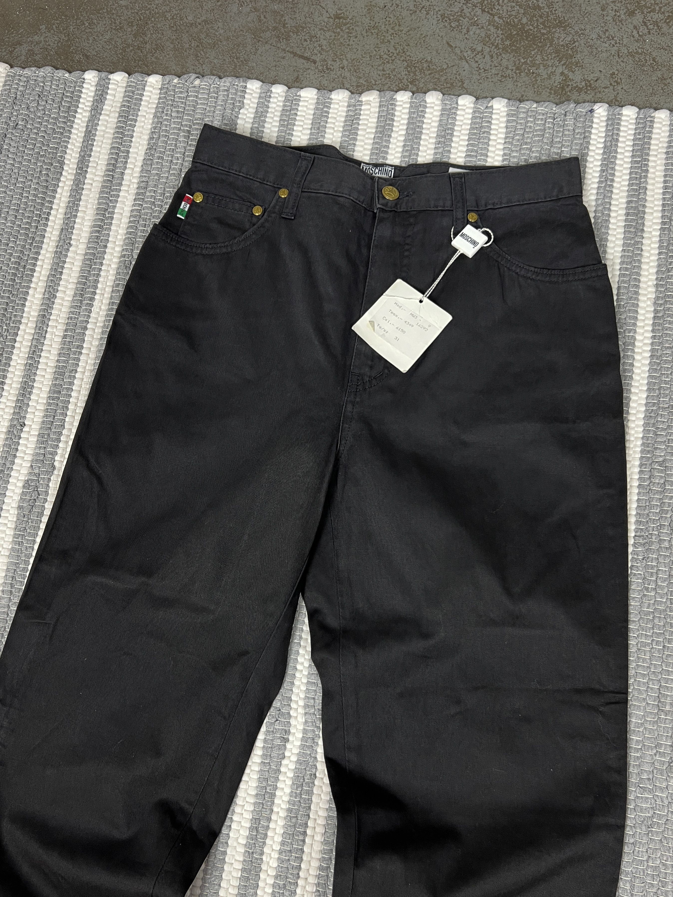Moschino Vintage Y2K Moschino Denim Pants Jeans Size 28" / US 6 / IT 42 - 3 Thumbnail