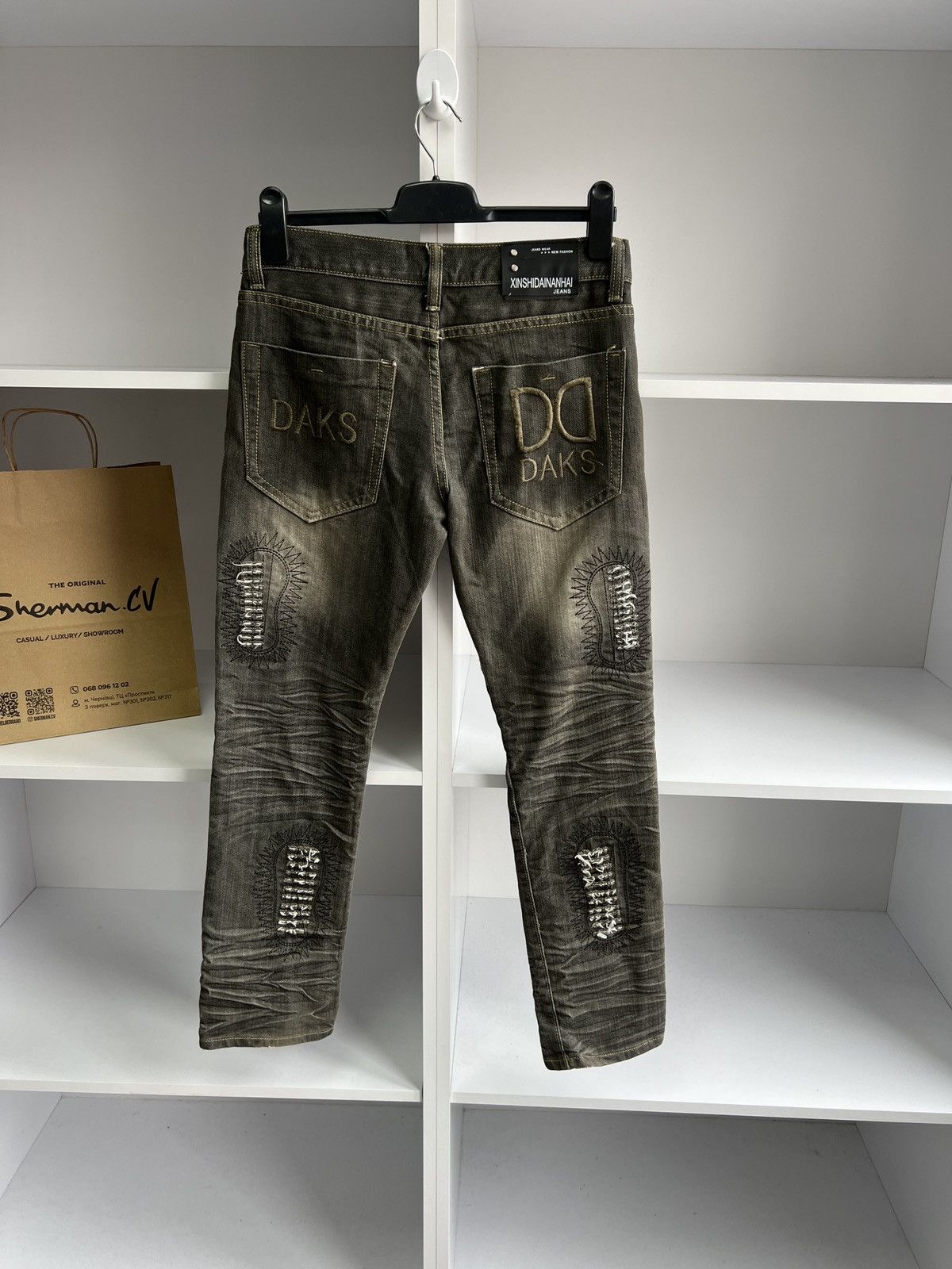 Japanese Brand × Vintage Vintage Japanese Style Archival Embroidered Pants Size US 32 / EU 48 - 12 Thumbnail