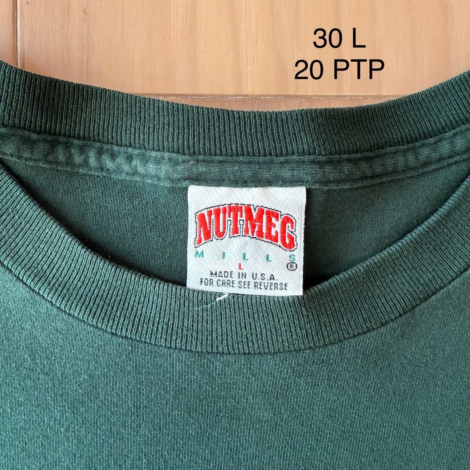 Vintage Vintage Denver Grizzlies Shirt Large Green 90s Nutmeg NHL Size US L / EU 52-54 / 3 - 6 Thumbnail