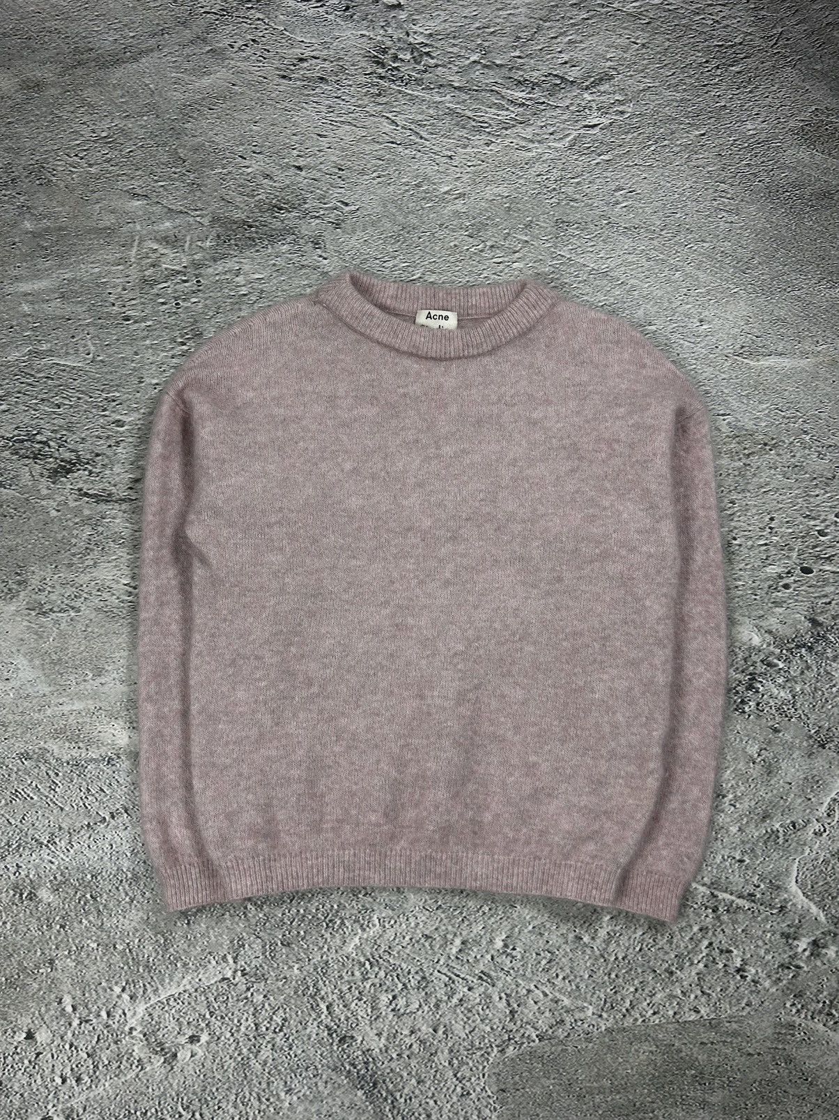 Acne Studios Acne Studios mohair sweater dramatic moh pink Size US M / EU 48-50 / 2 - 1 Thumbnail
