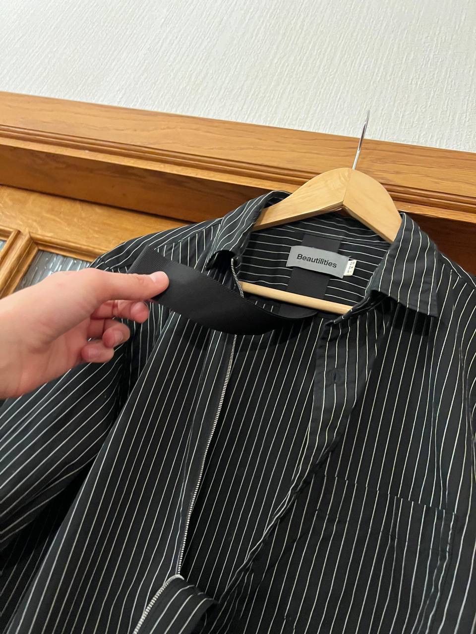 Japanese Brand Les Beautilities stripes screw shirt Size US M / EU 48-50 / 2 - 16 Thumbnail
