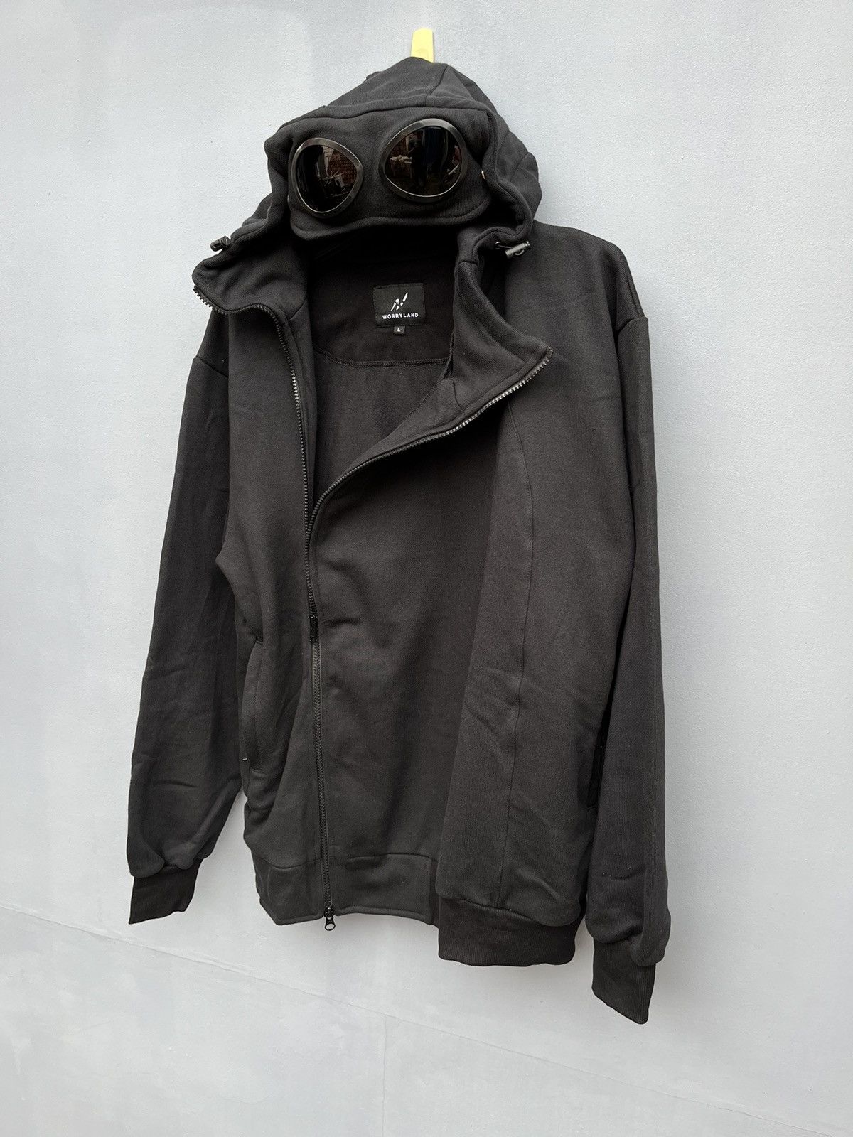 Vintage Asymmetric Goggle Jacket by Worryland Look Like CP Company Size US M / EU 48-50 / 2 - 6 Thumbnail