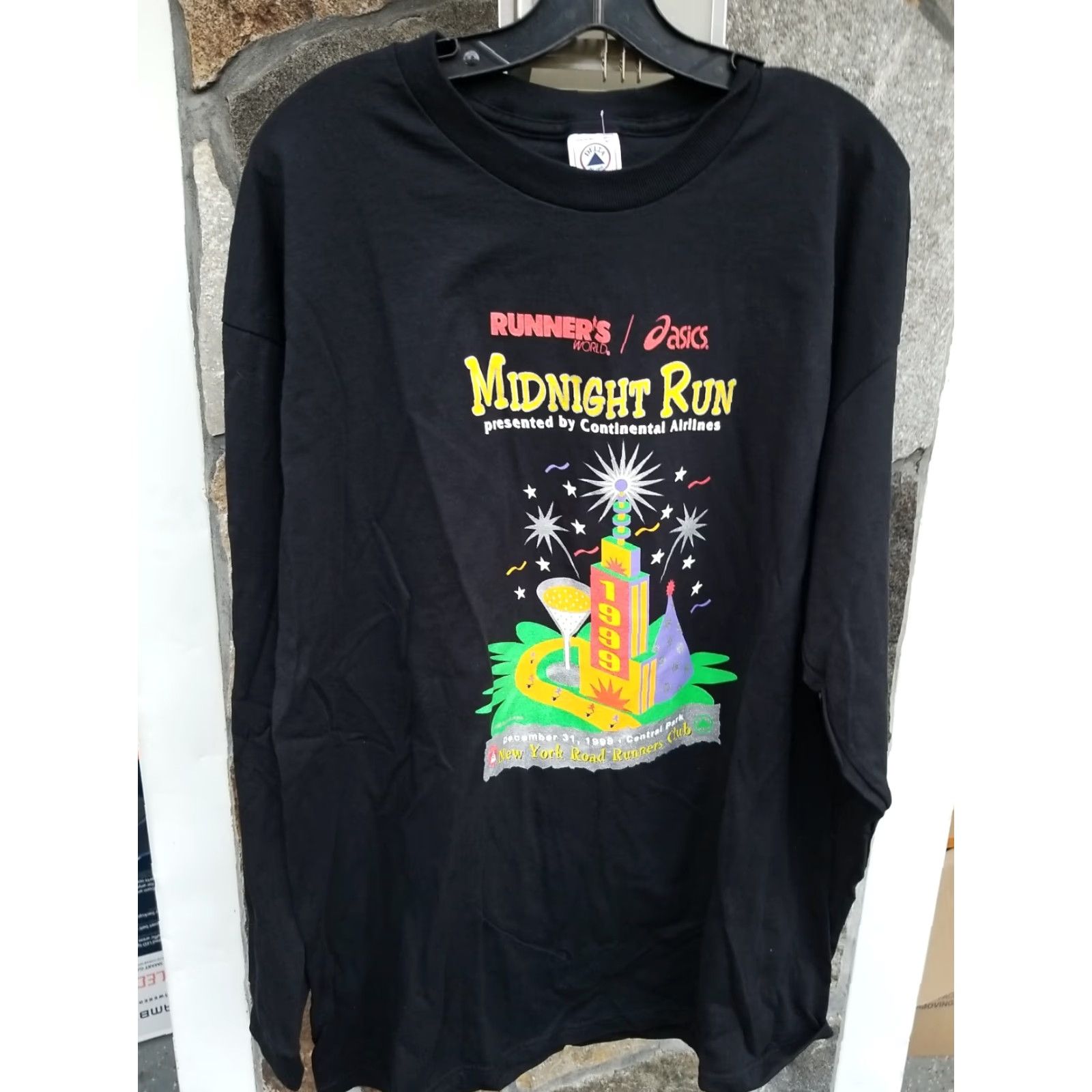 Delta VINTAGE New York Road Runners Club T Shirt XL 1999 Marathon 90s Central Park NYC Mens Size US XL / EU 56 / 4 - 2 Thumbnail